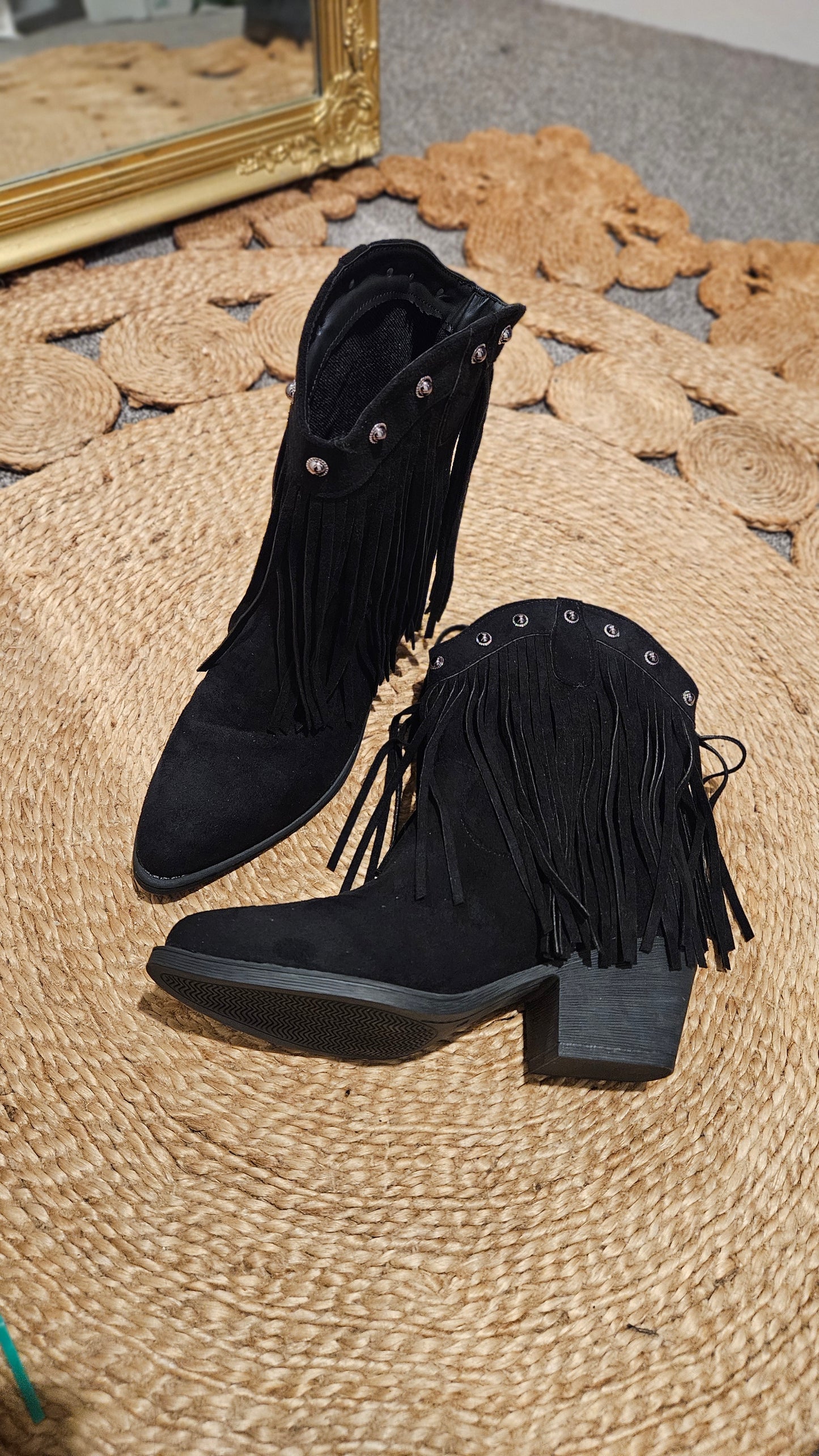 CowGirl boots.  Fringe Cowboy Boots