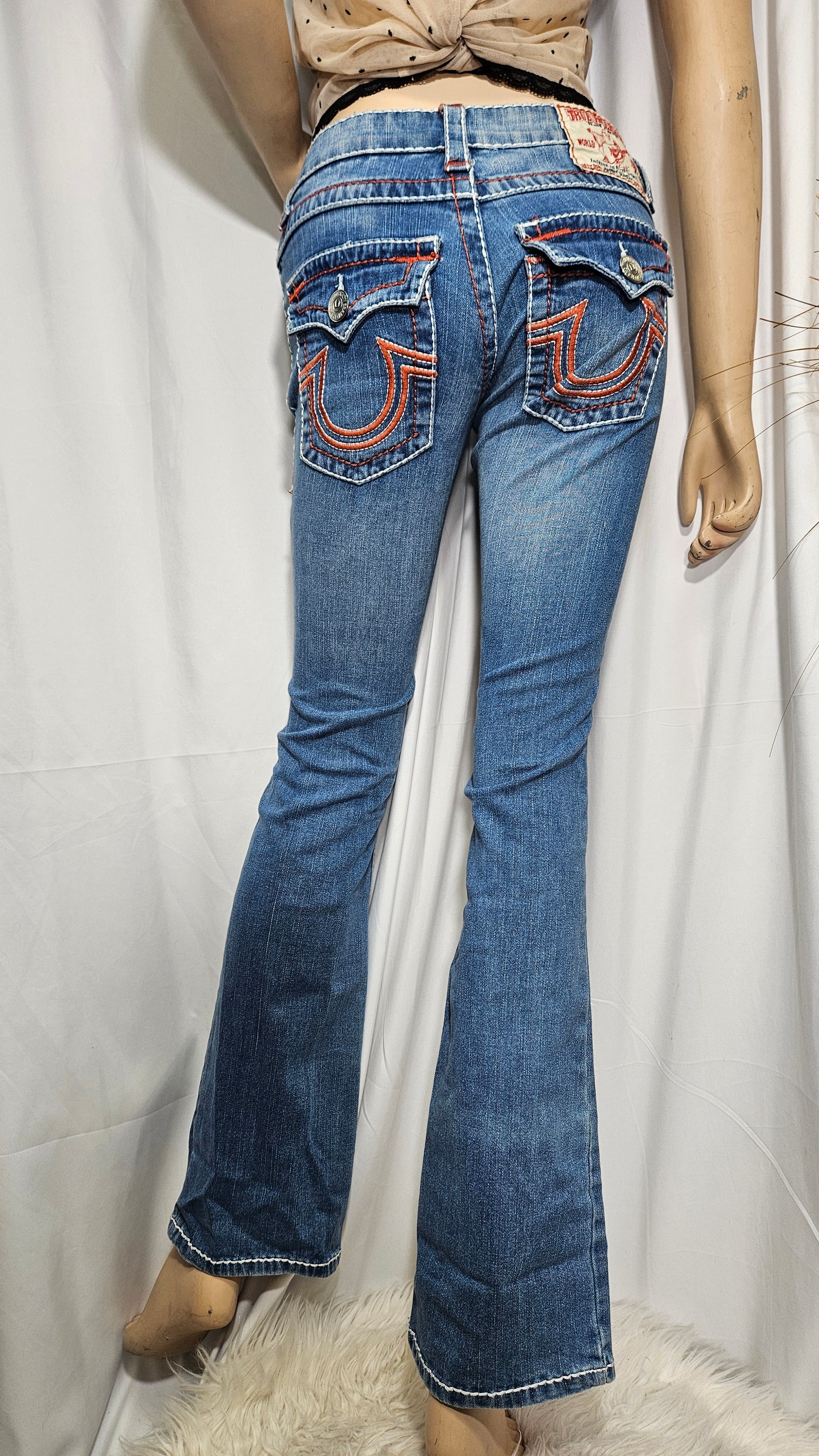 Size 24 vintage denim Y2k True Religion Jeans - Denim