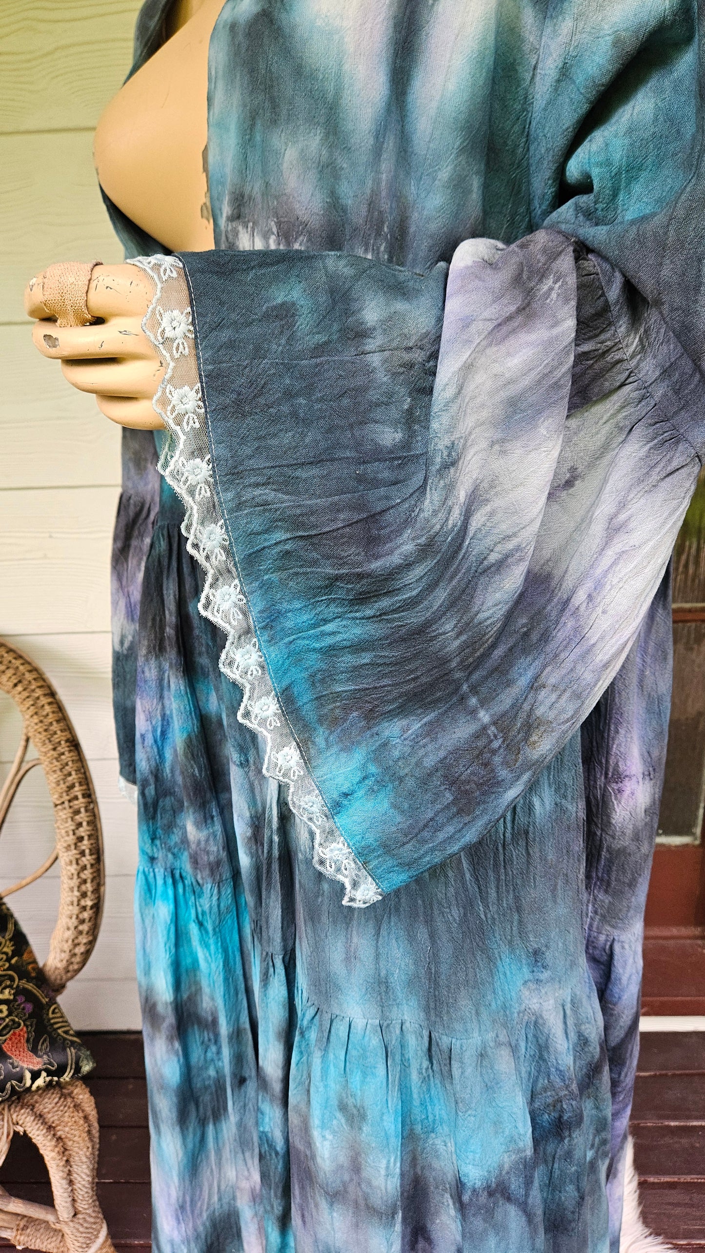 Curvy Bohemian Dress plus size- Plus Size Dress Gibsy style