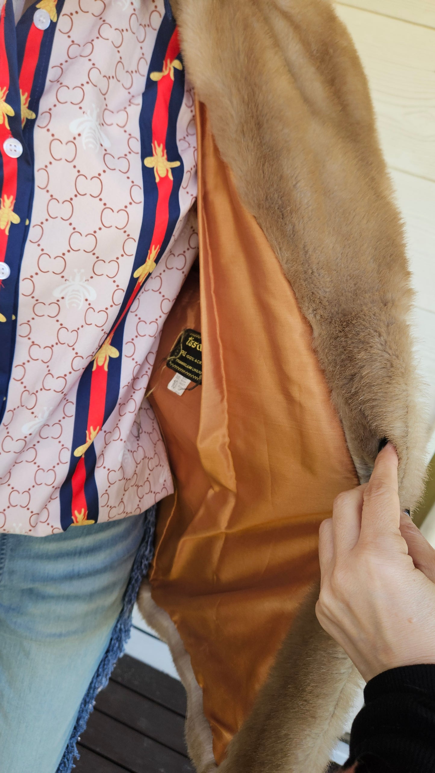 Vintage Faux Fur coat