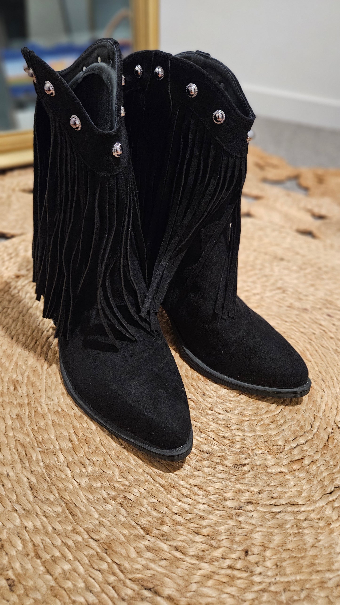 CowGirl boots.  Fringe Cowboy Boots