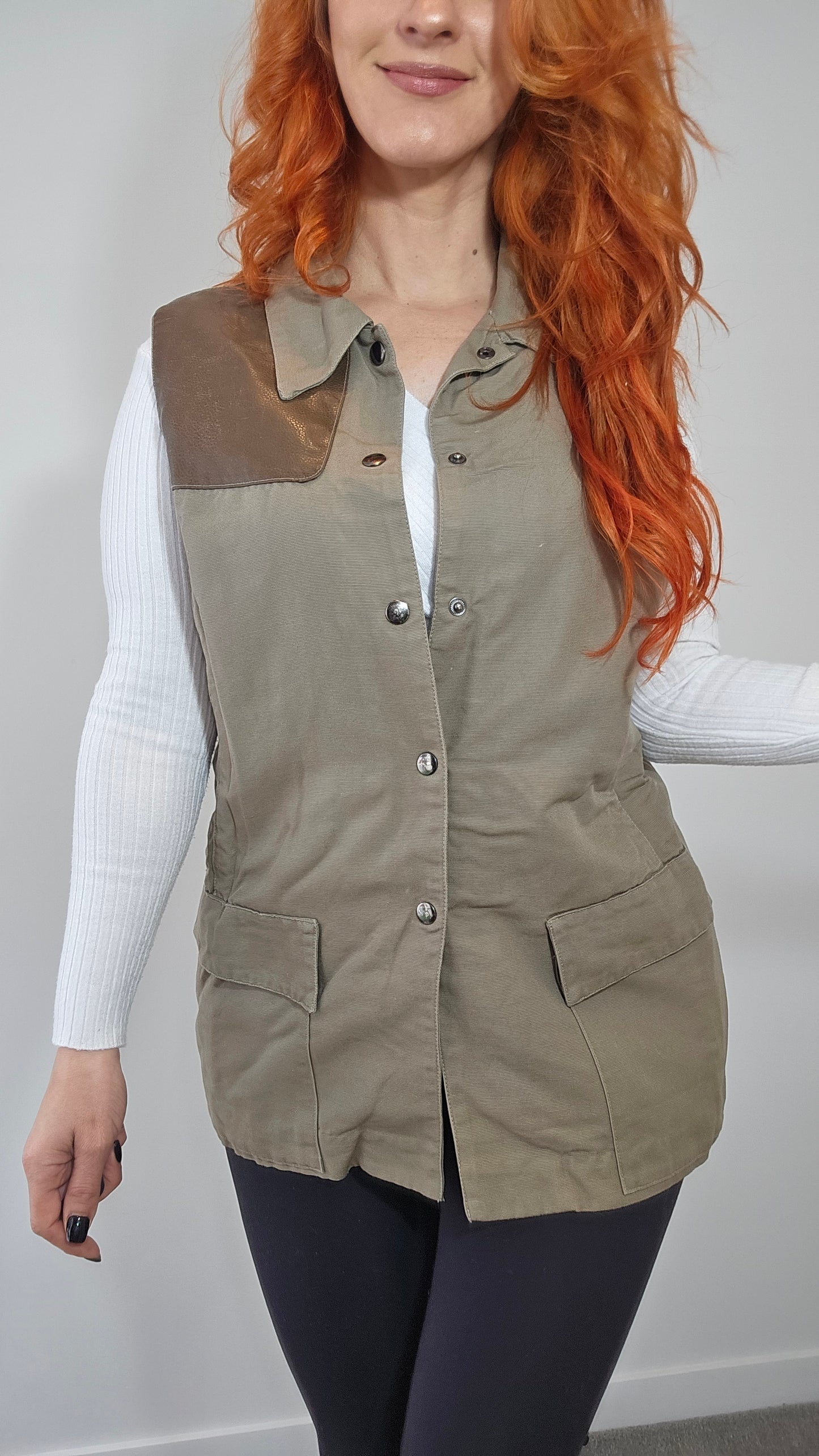 Lovely Vest with detachable fur lining. New Zealand made!