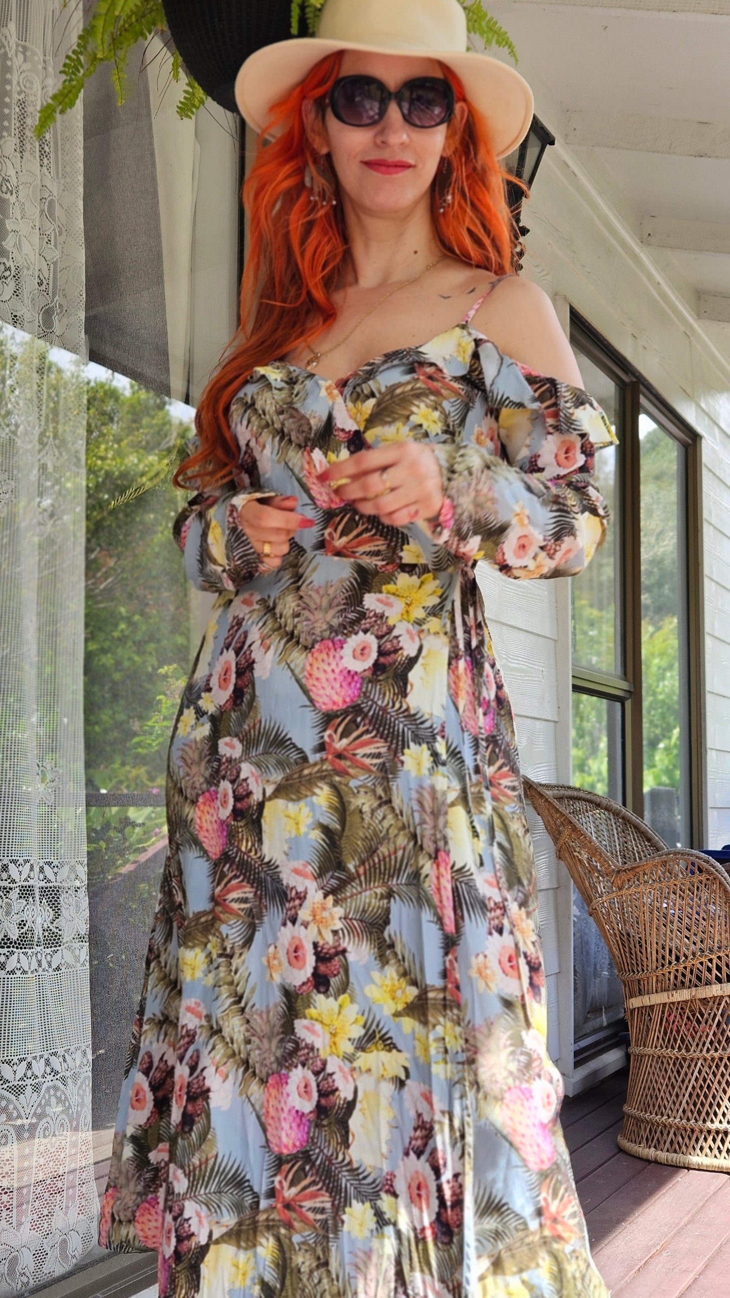 H&M Wrap floral Dress