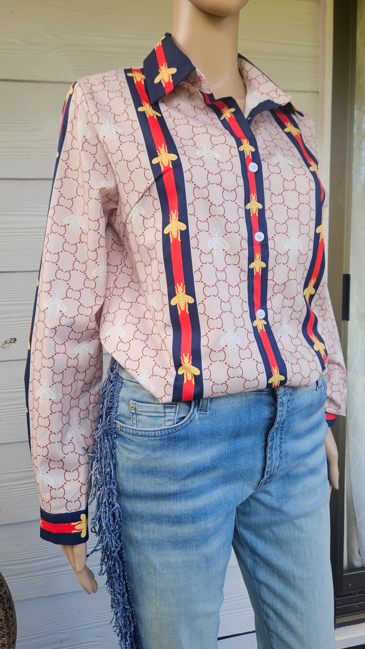 Gucci inspired Top/shirt