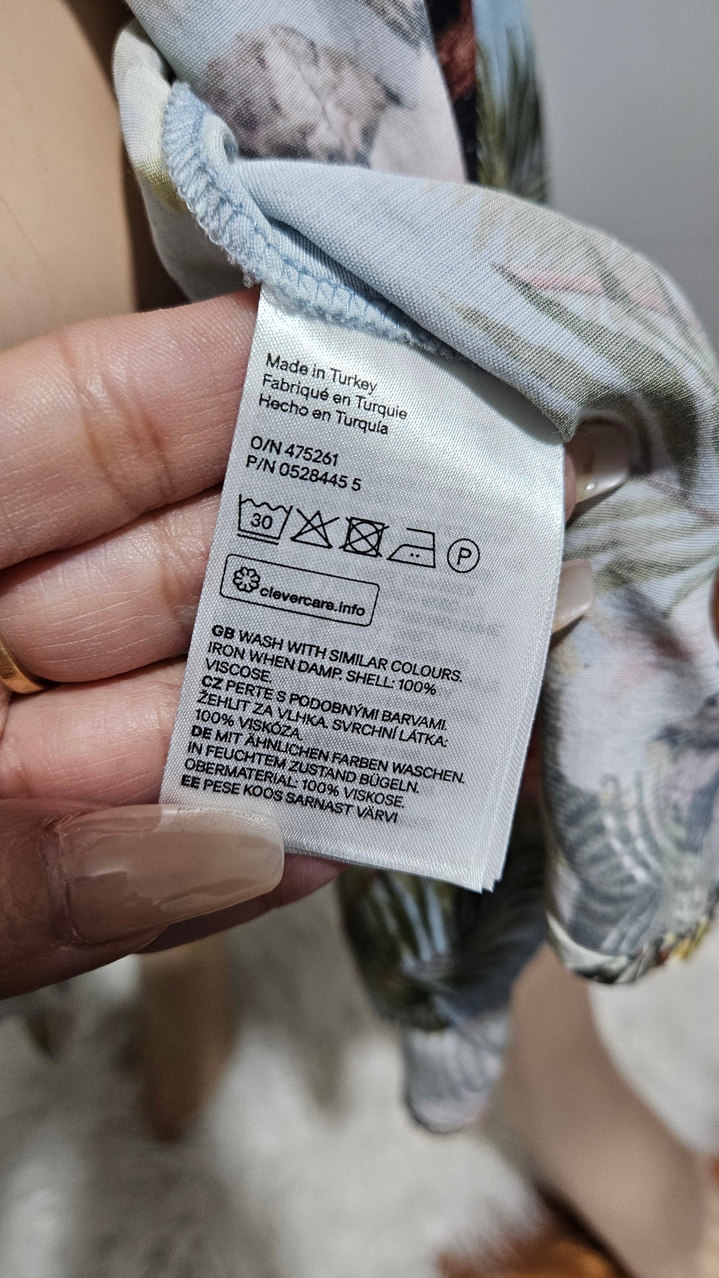 H&M Wrap floral Dress