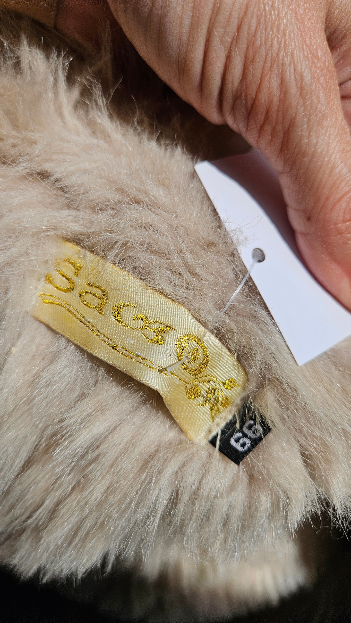 Y2k Fur Vest - Preloved Vest