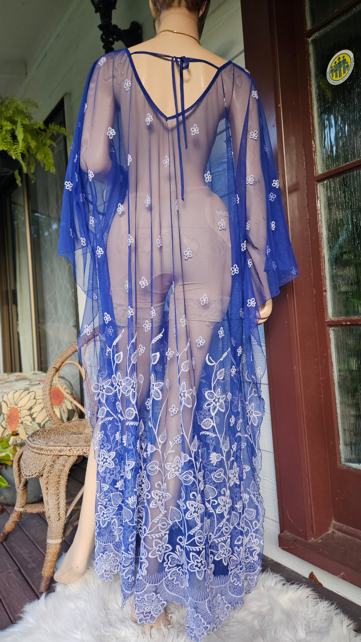 Lovely See-through curvy dress