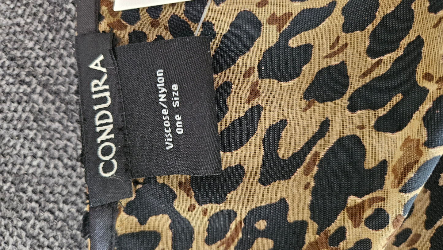 Lovely light Coat Animal Print style - Preloved Coat