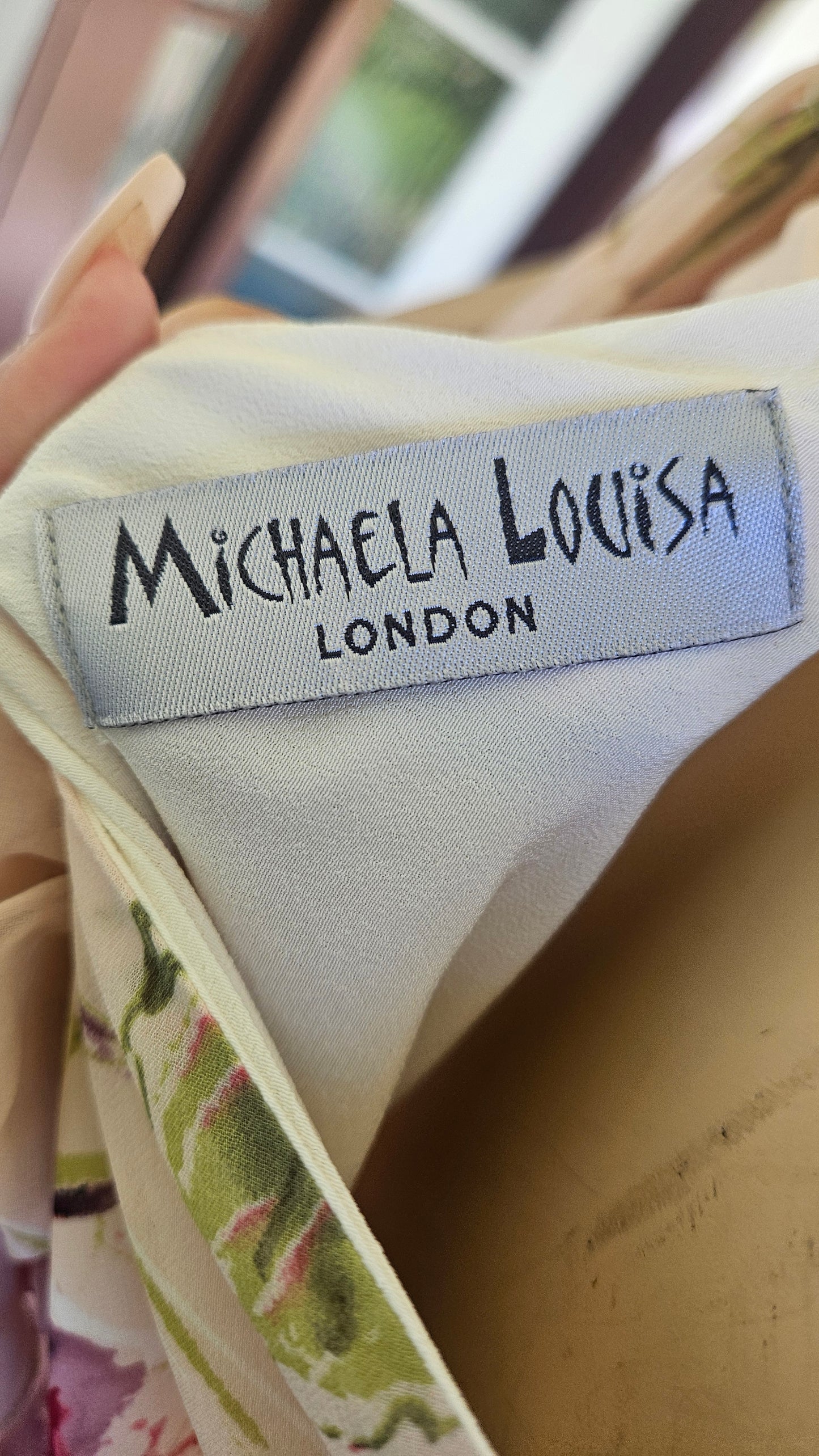 Lovely vintage romantic floral Dress by Michaela Louisa