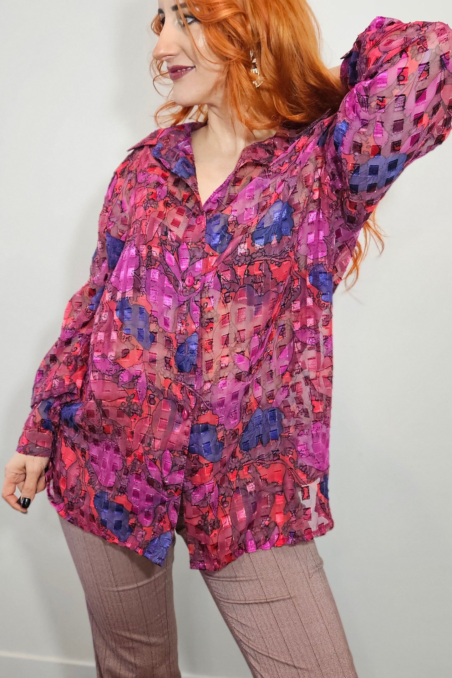 Lovely Vintage Shirt - Vintage Top - Size 16