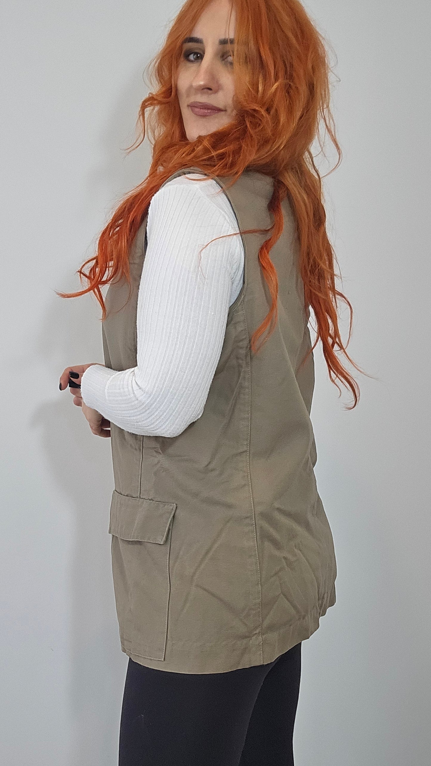 Lovely Vest with detachable fur lining. New Zealand made!