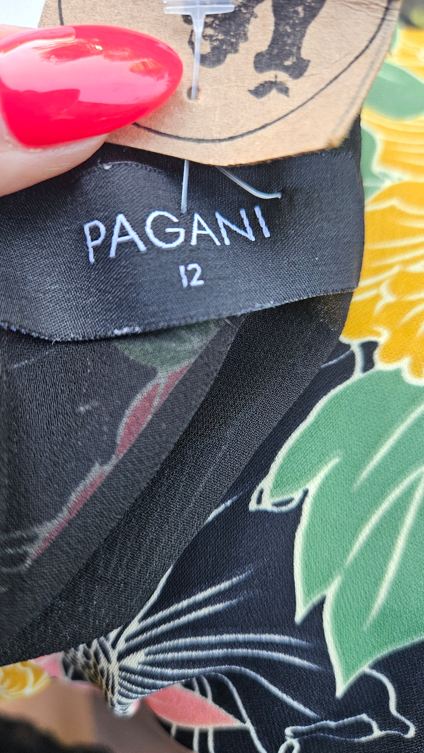 Stunning Floral Pagani Dress size 12
