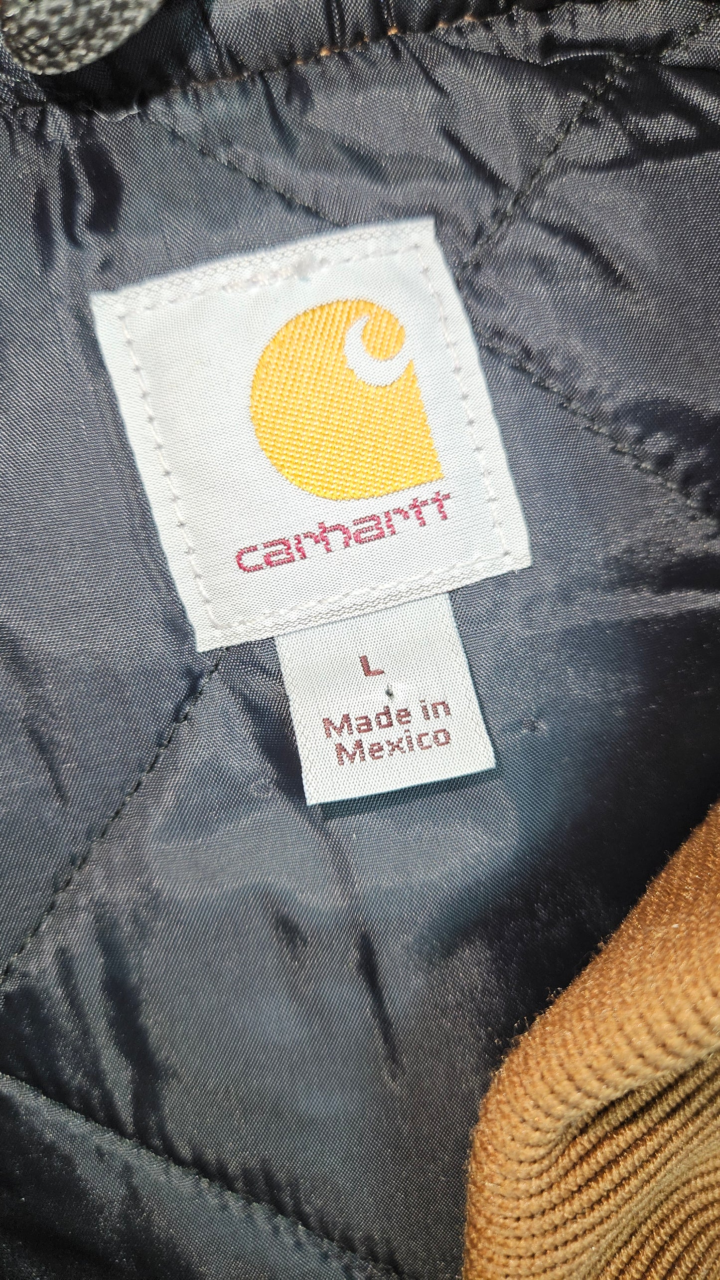 Carhartt Arctic Vest Arctic Quilt Lined V01 BRN Brown Men’s Size L. Second hand find!