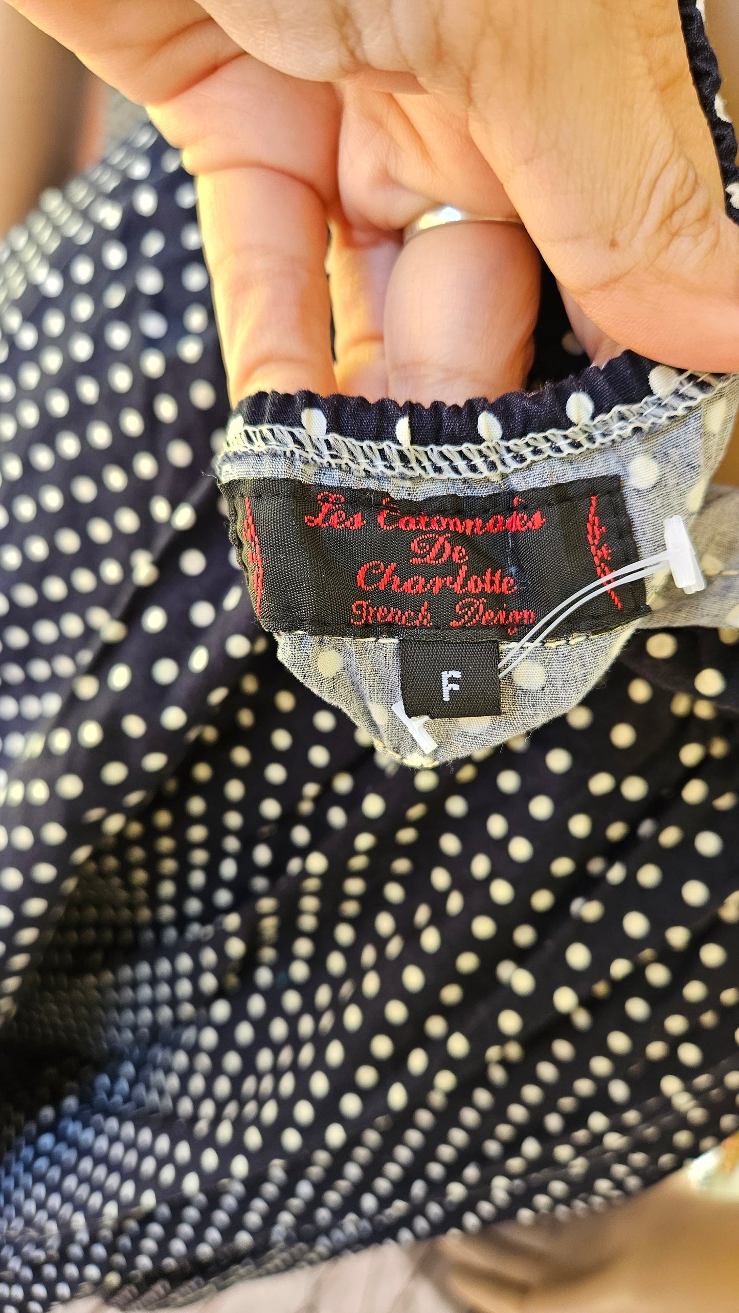Lovely Les Cotonnades De Charlotte French Dress