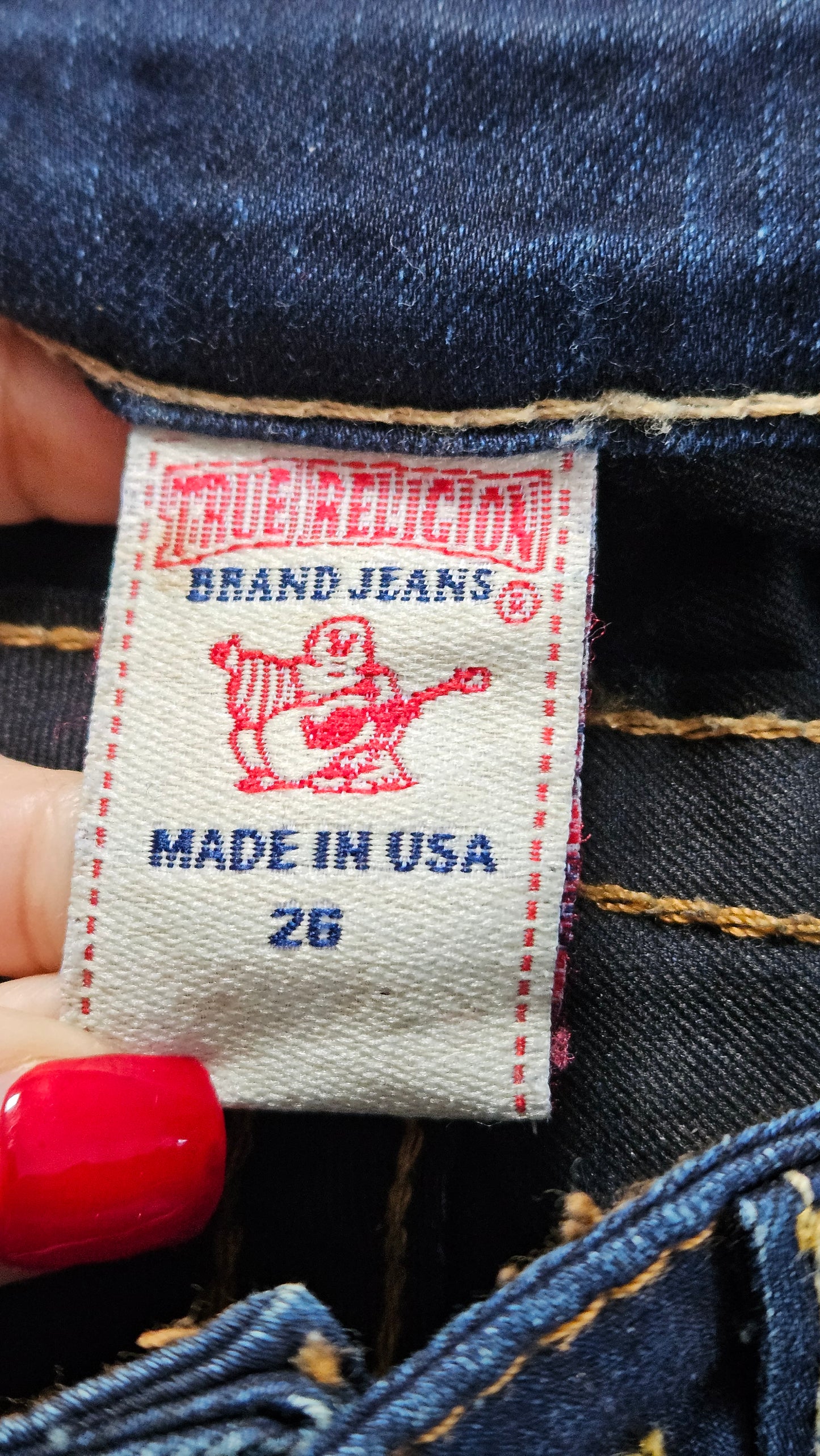 Stunning True Religion pants - Wome's Jeans Authentic Y2K Vintage True religion Low rise Denim