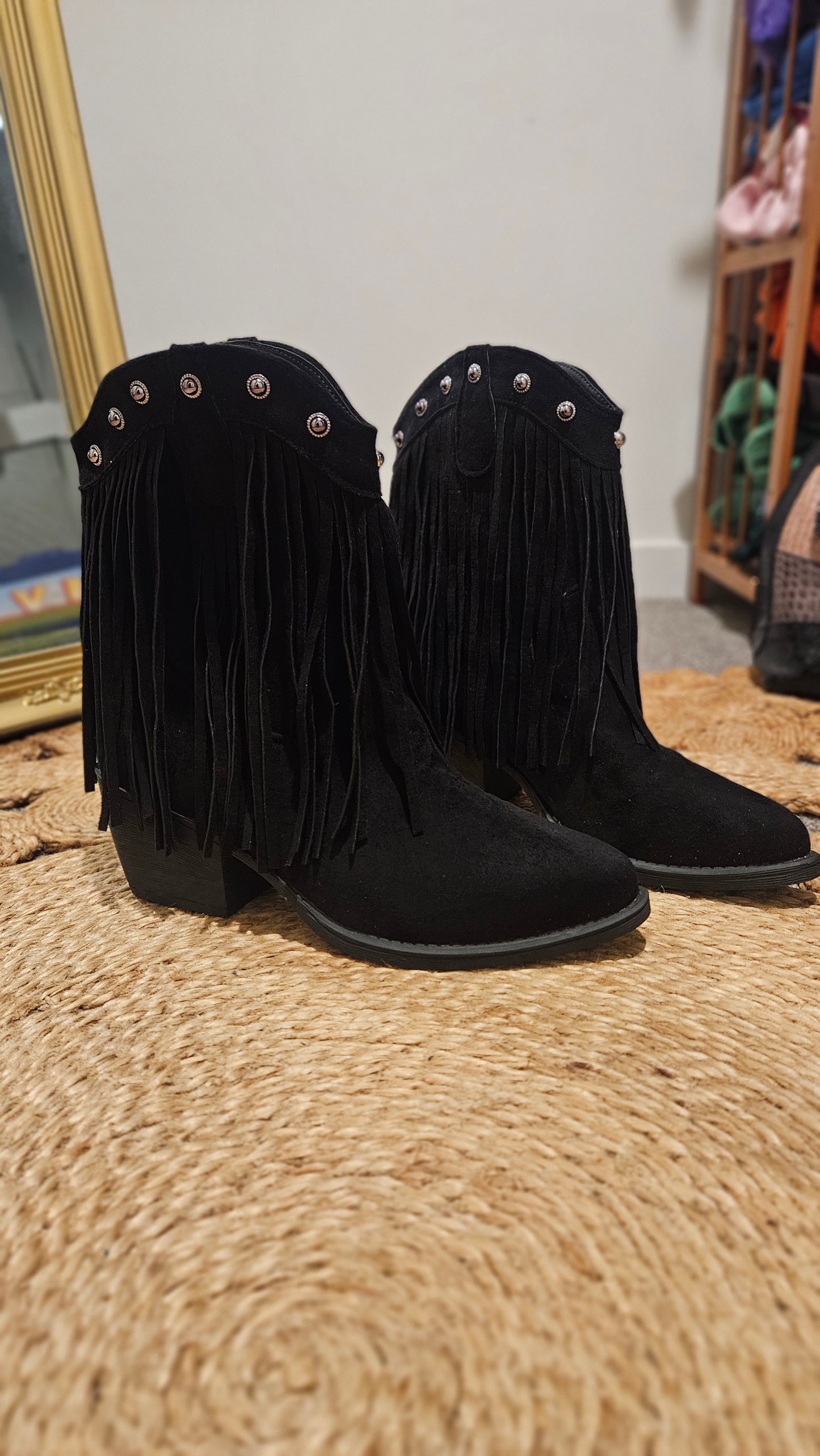 CowGirl boots.  Fringe Cowboy Boots