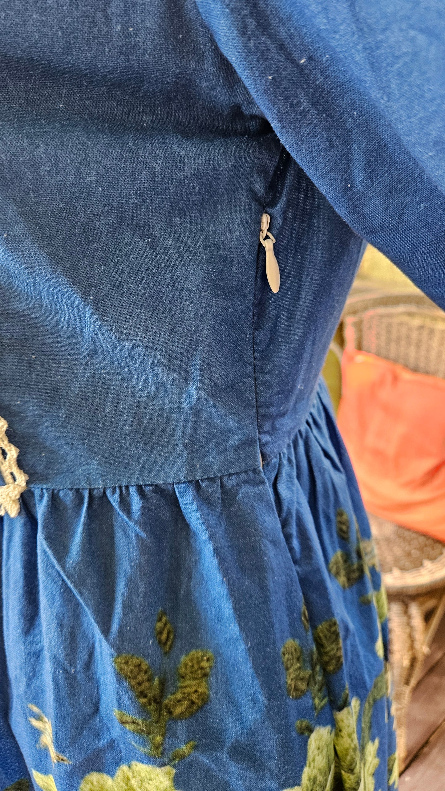 Lovely Camelia Vintage Floral Dress.