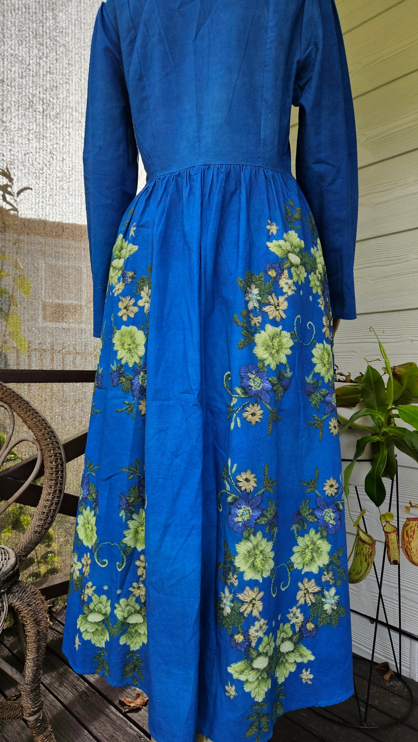 Lovely Camelia Vintage Floral Dress.