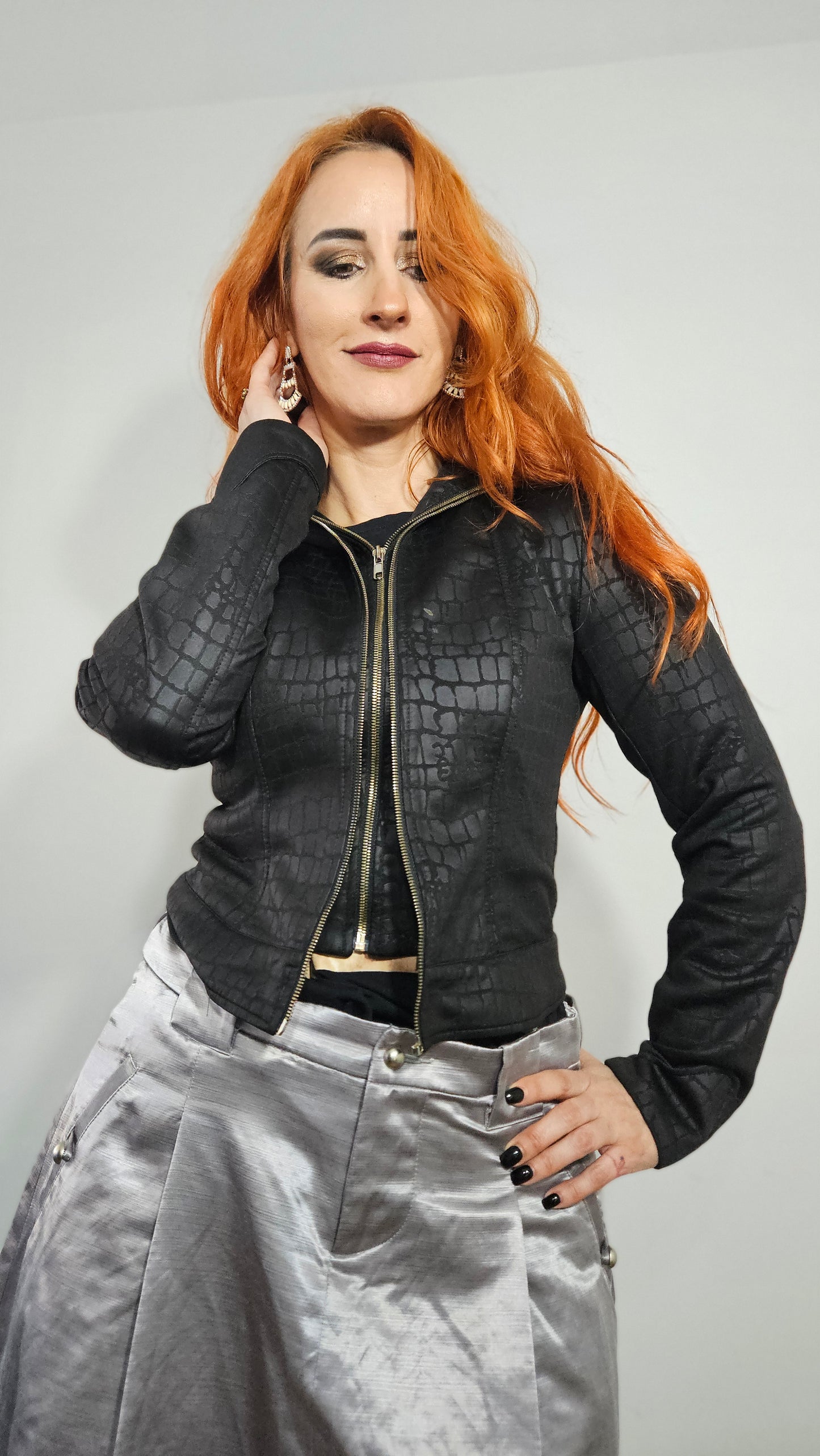 Unique Colombian Jacket. Black Jacket