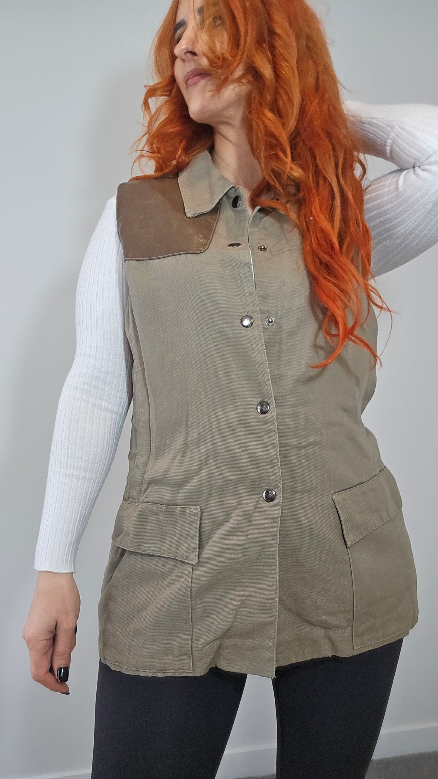 Lovely Vest with detachable fur lining. New Zealand made!