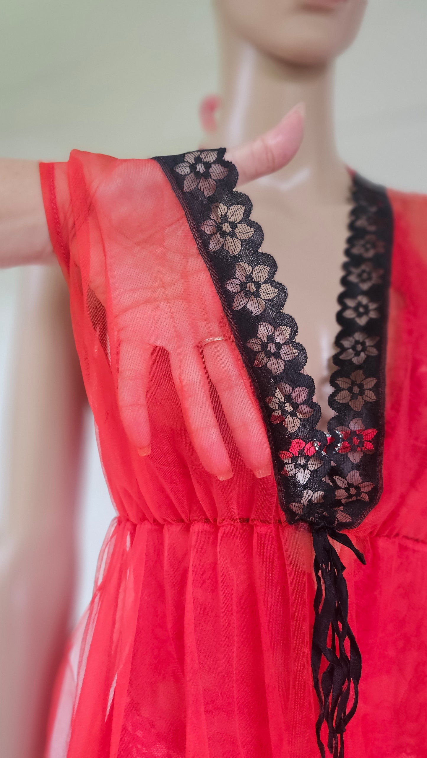 Vintage slip dress Gown Vintage Robe