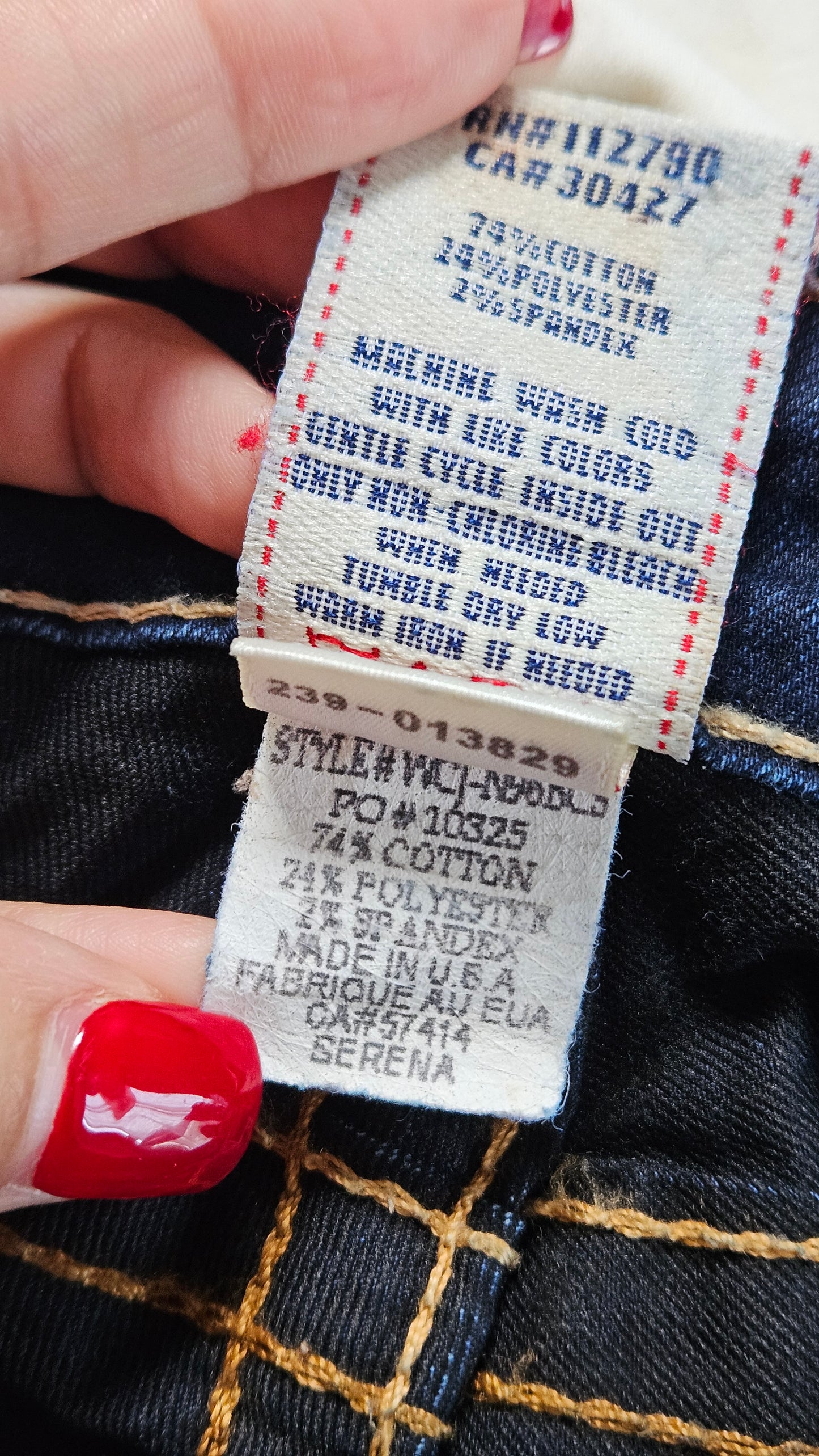 Stunning True Religion pants - Wome's Jeans Authentic Y2K Vintage True religion Low rise Denim