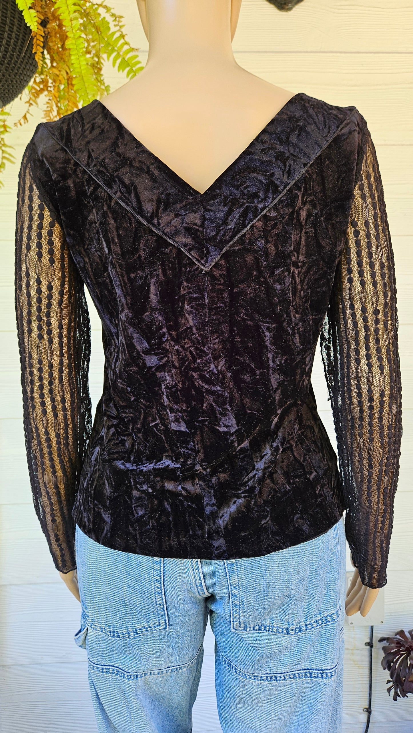Vintage Vamp Top made in NZ
