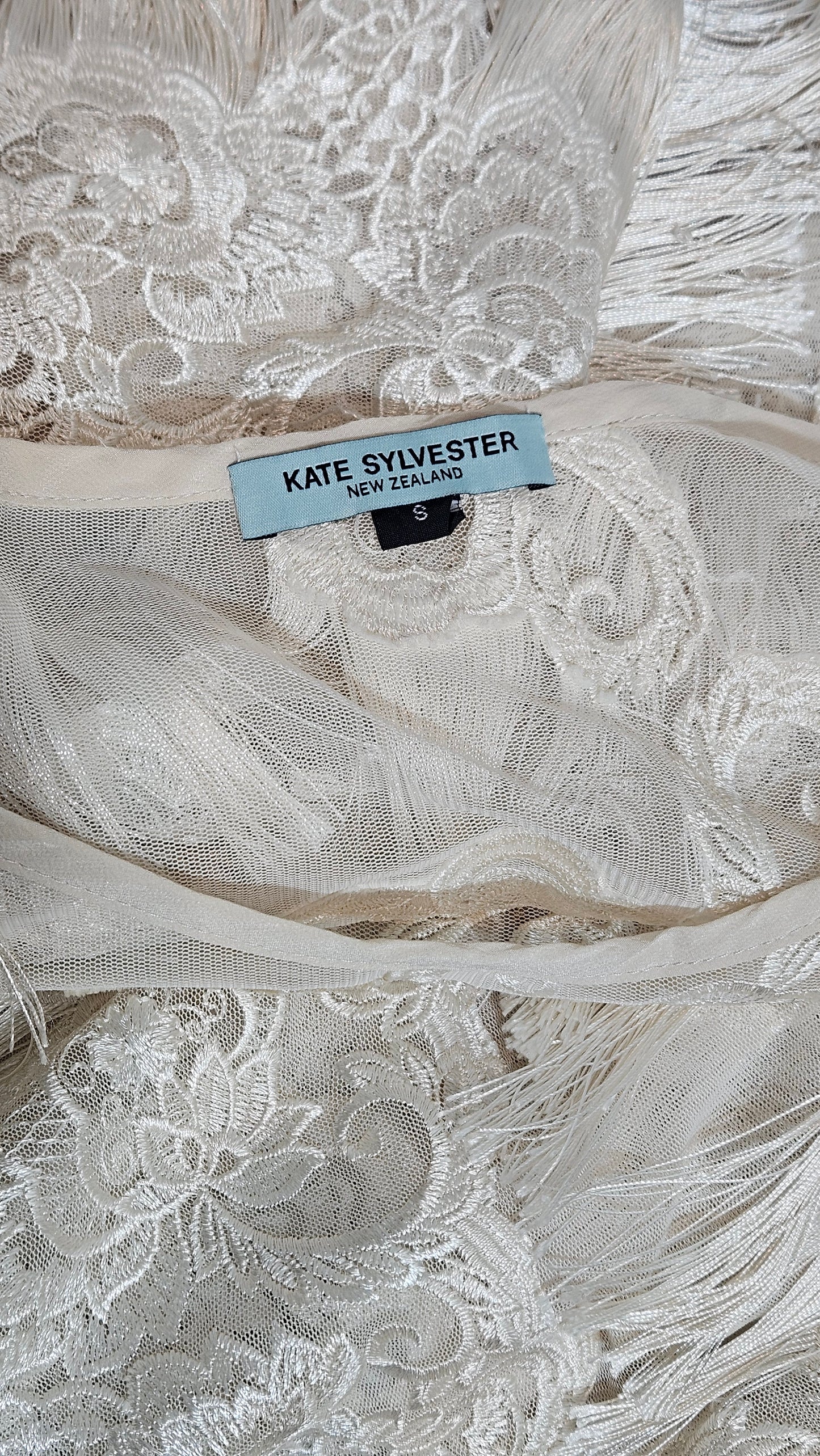 Curated Kate Sylvester Benita Fringed Mini Dress
