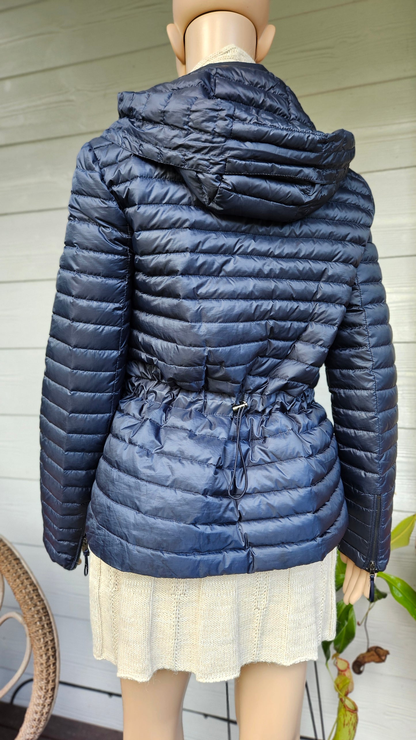 Zara Windbreaker navy Jacket