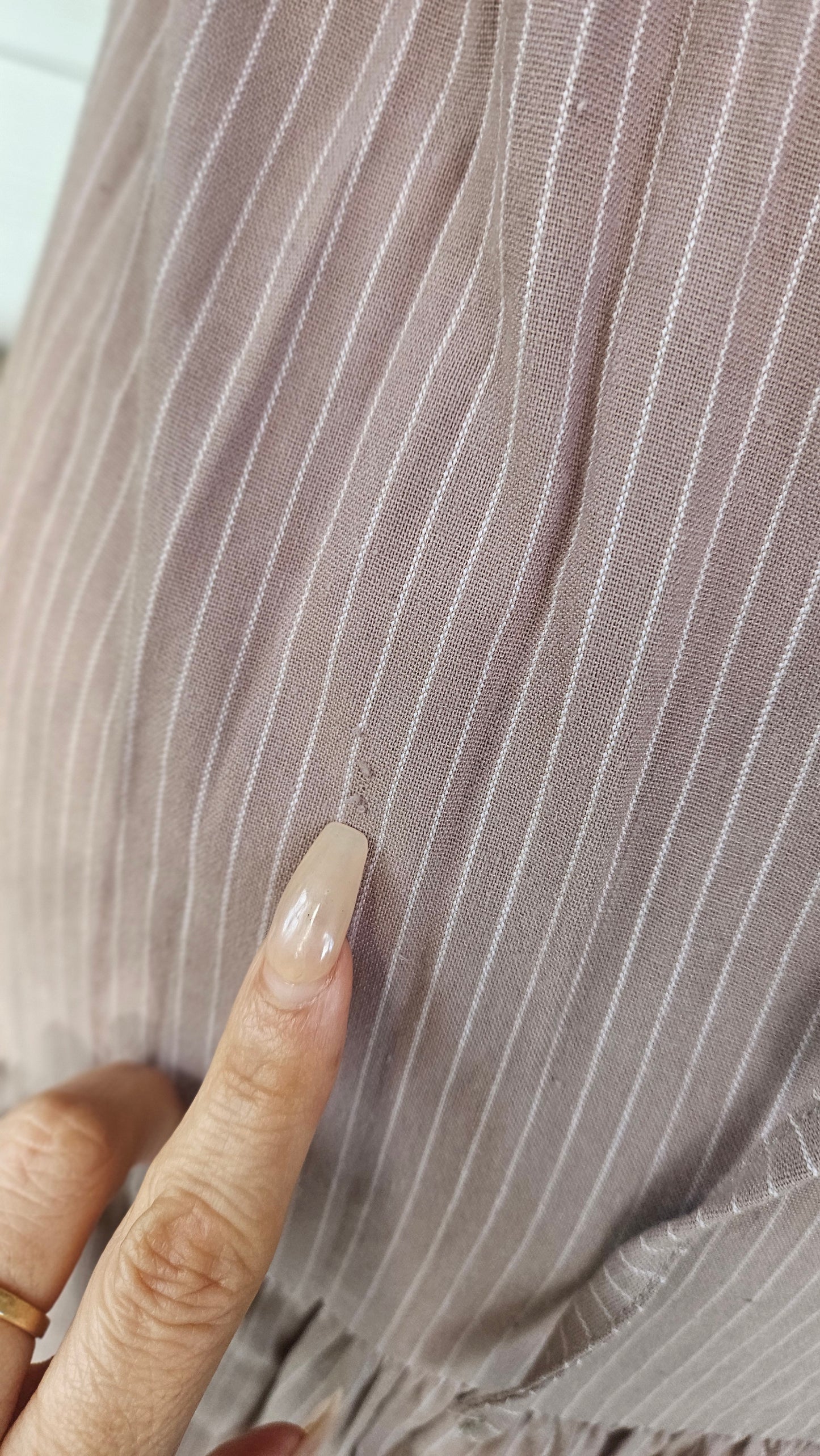 Lovely Tiered Midi Dress in Brown