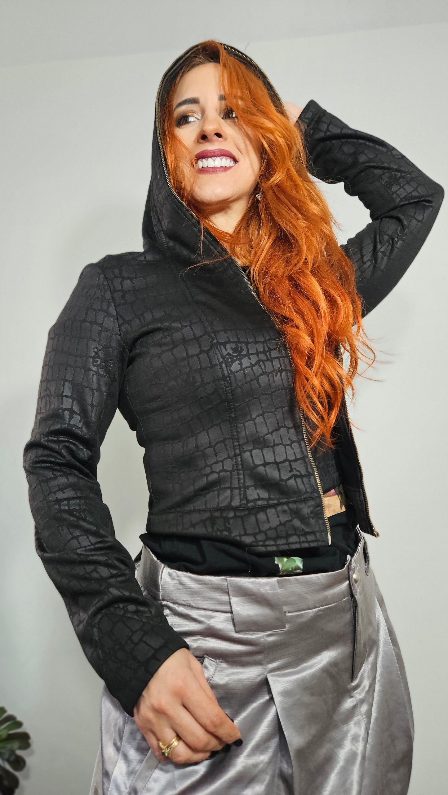 Unique Colombian Jacket. Black Jacket
