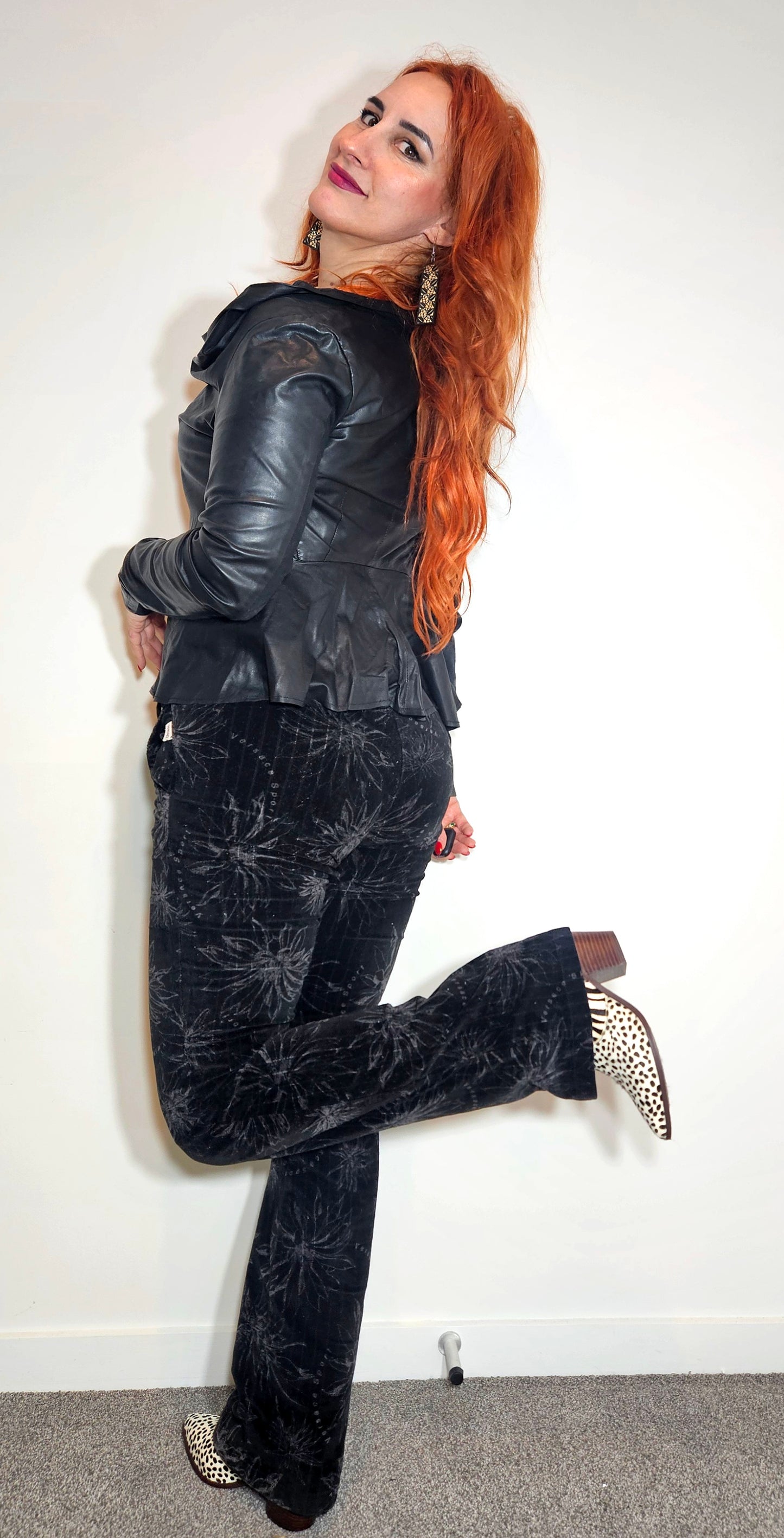 Unique MOOCHI Jacket.  100% Leather