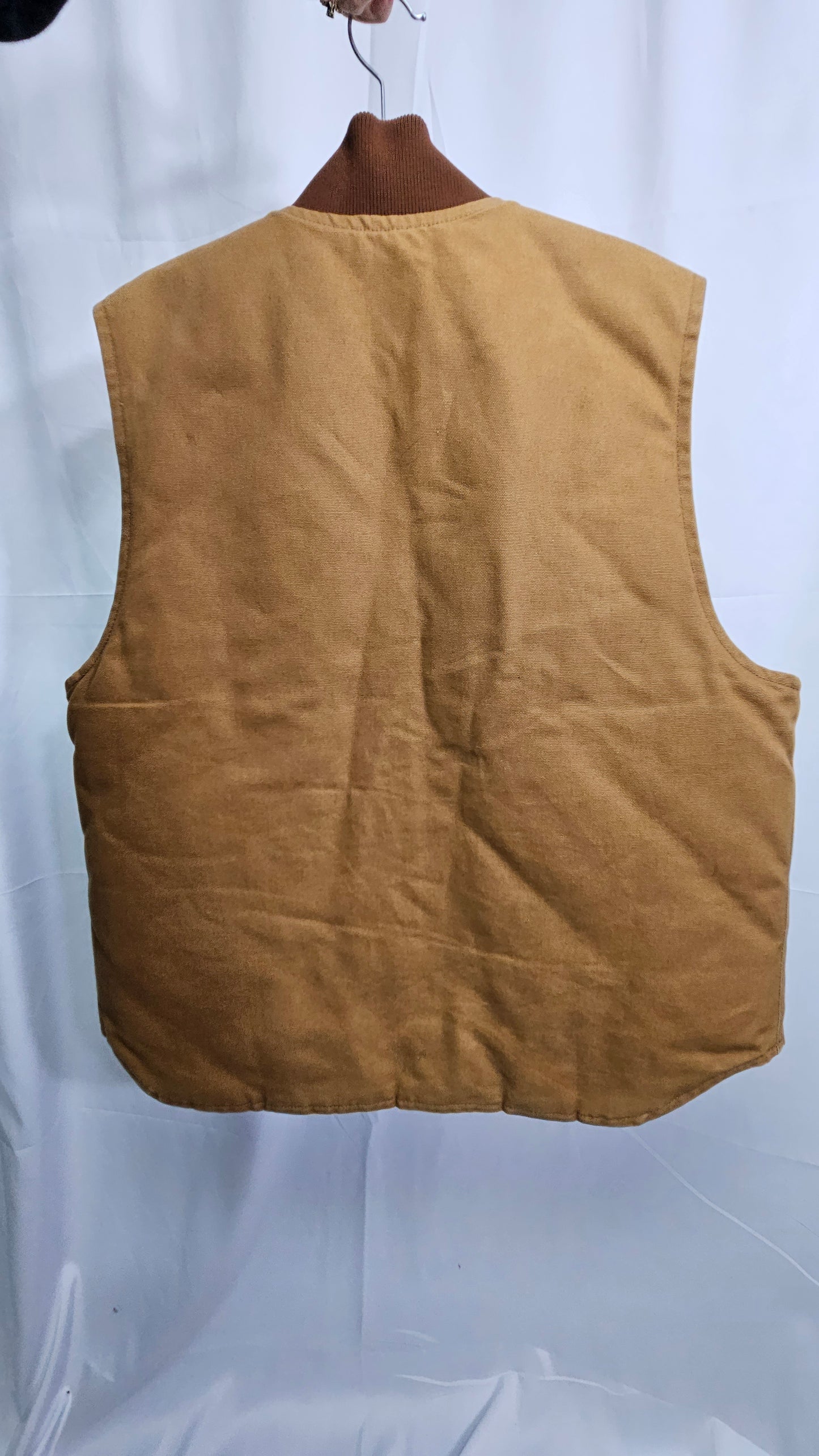 Carhartt Arctic Vest Arctic Quilt Lined V01 BRN Brown Men’s Size L. Second hand find!