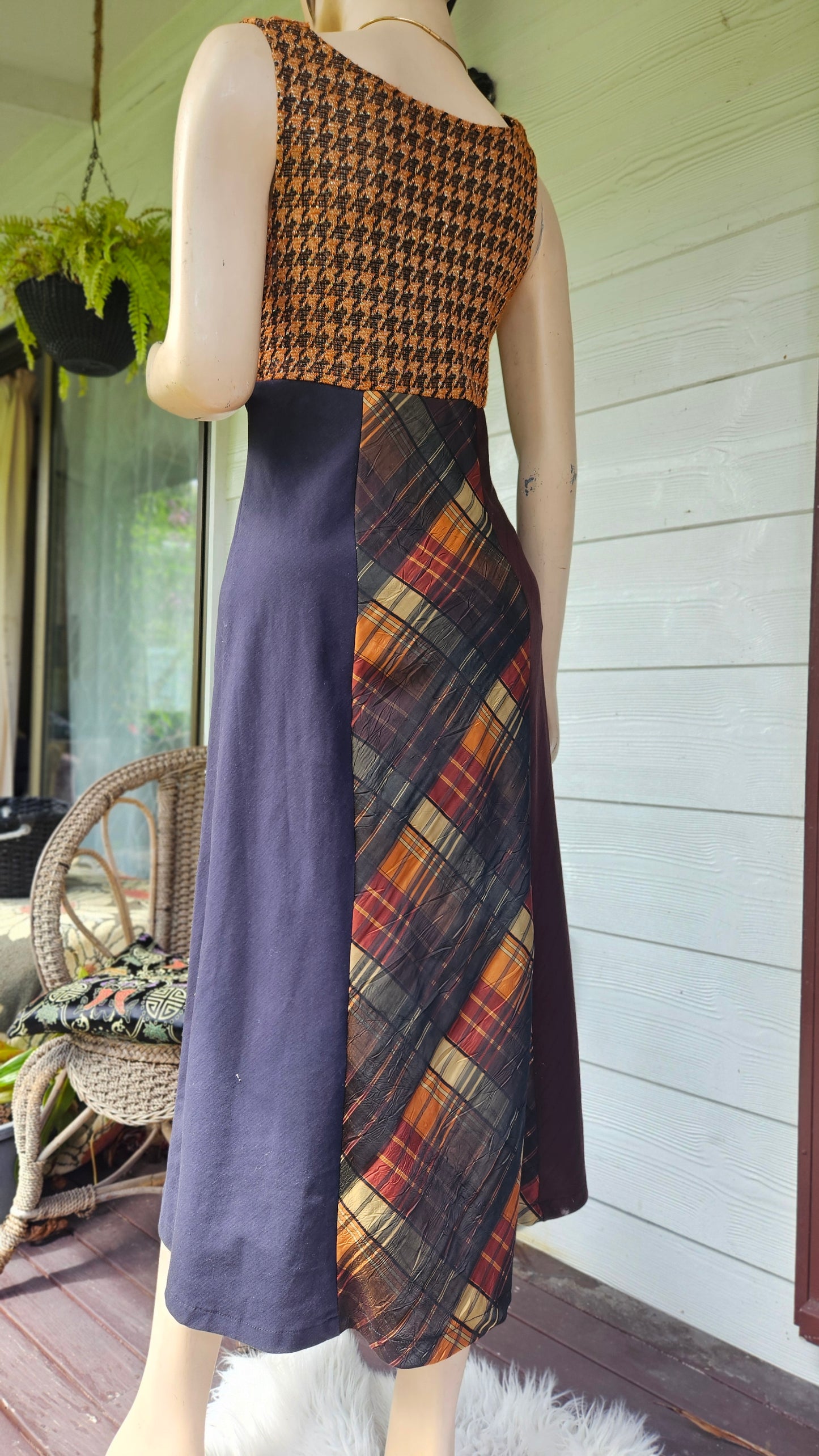 Vintage Dress made in NZ. Size 8