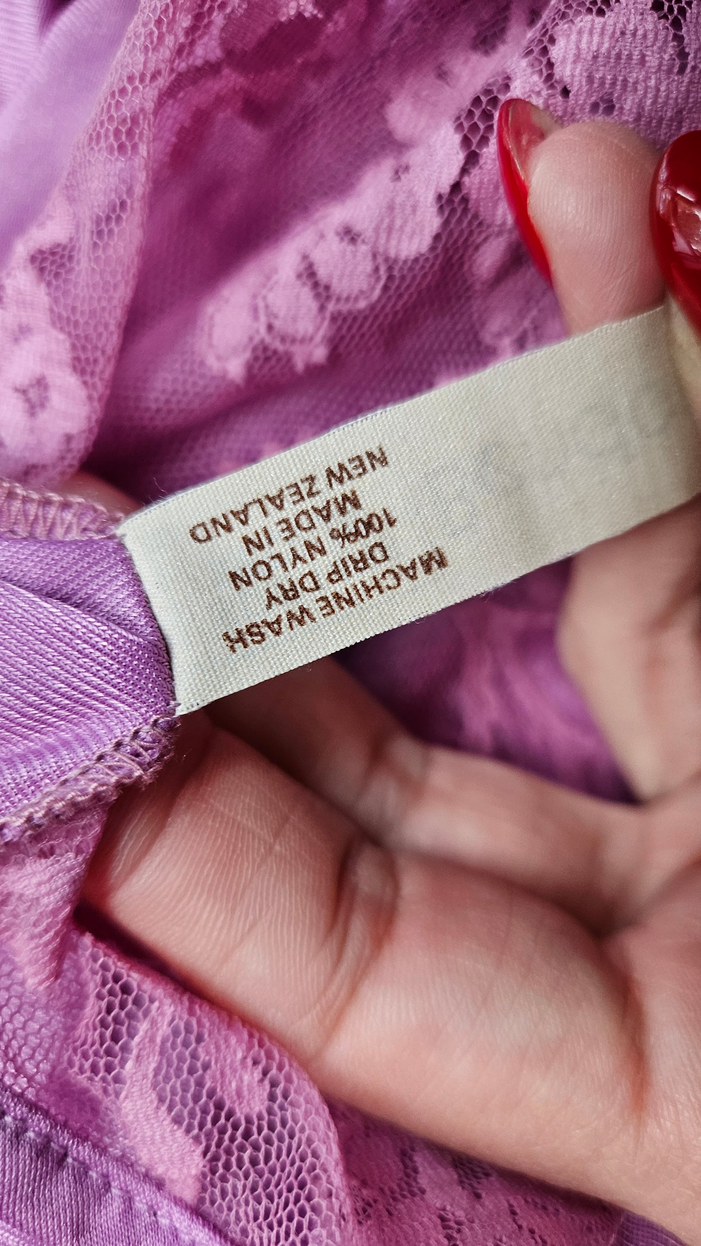 Vintage 70s/80s Bendon Lingerie Jumpsuit. Made in New Zealand. Size M