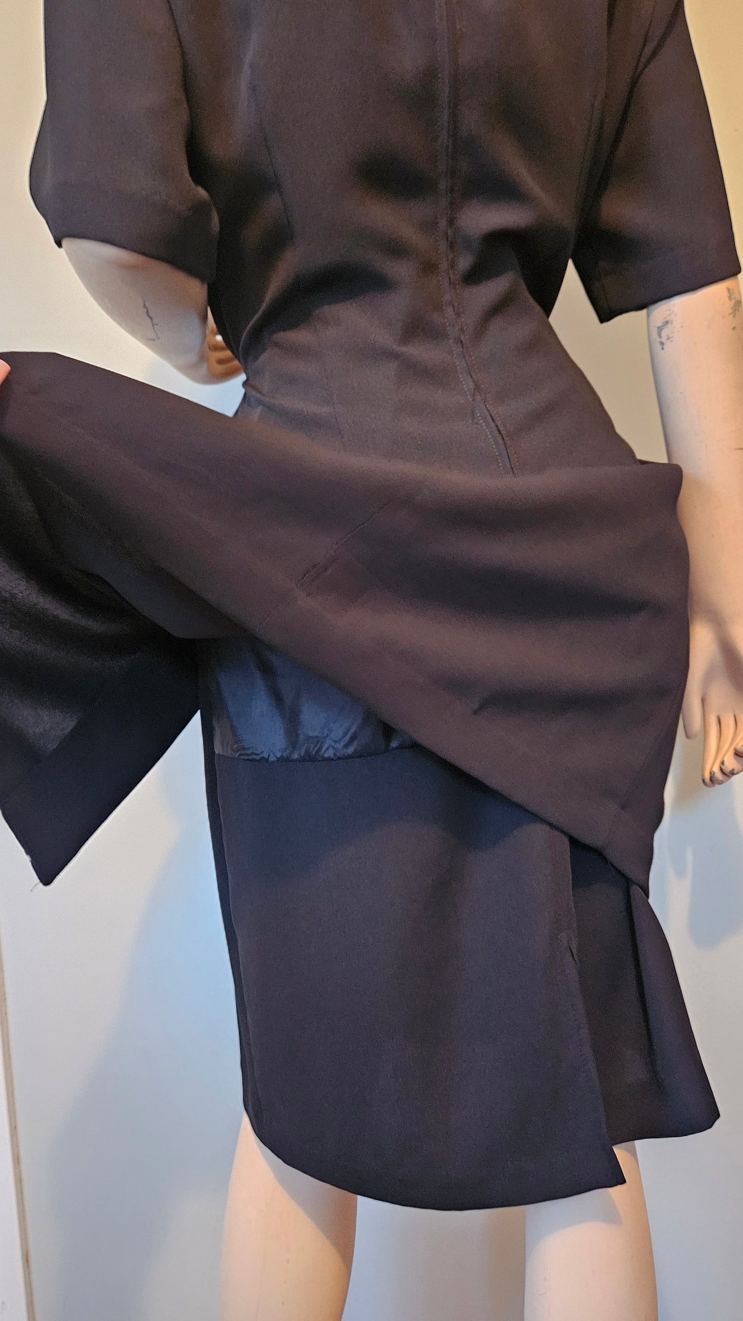 Vintage 80s Dress Made in USA. Size 10