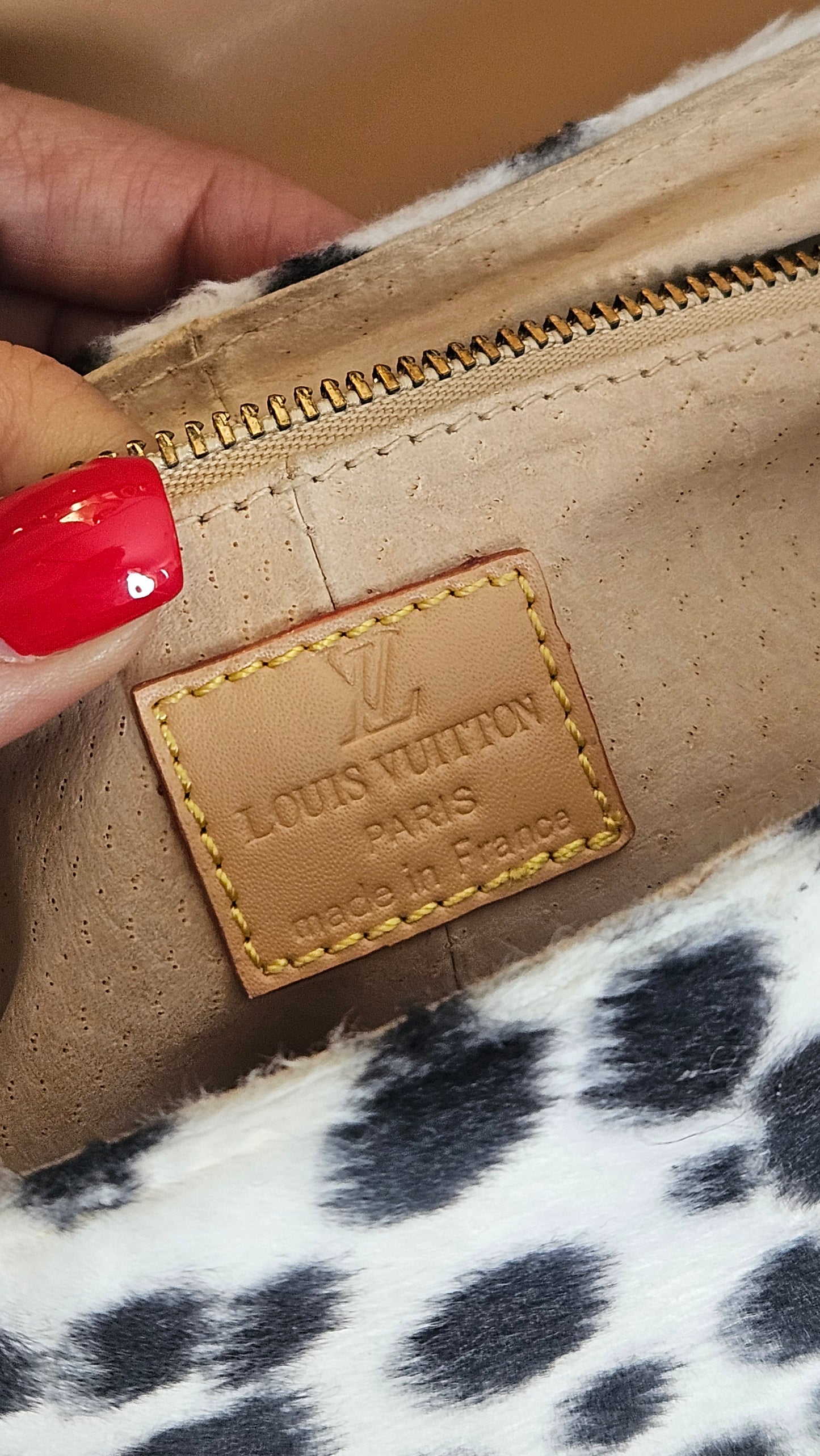 Lovely Vintage Hand bag Louis V. Inspired Handbag - LV style Bag