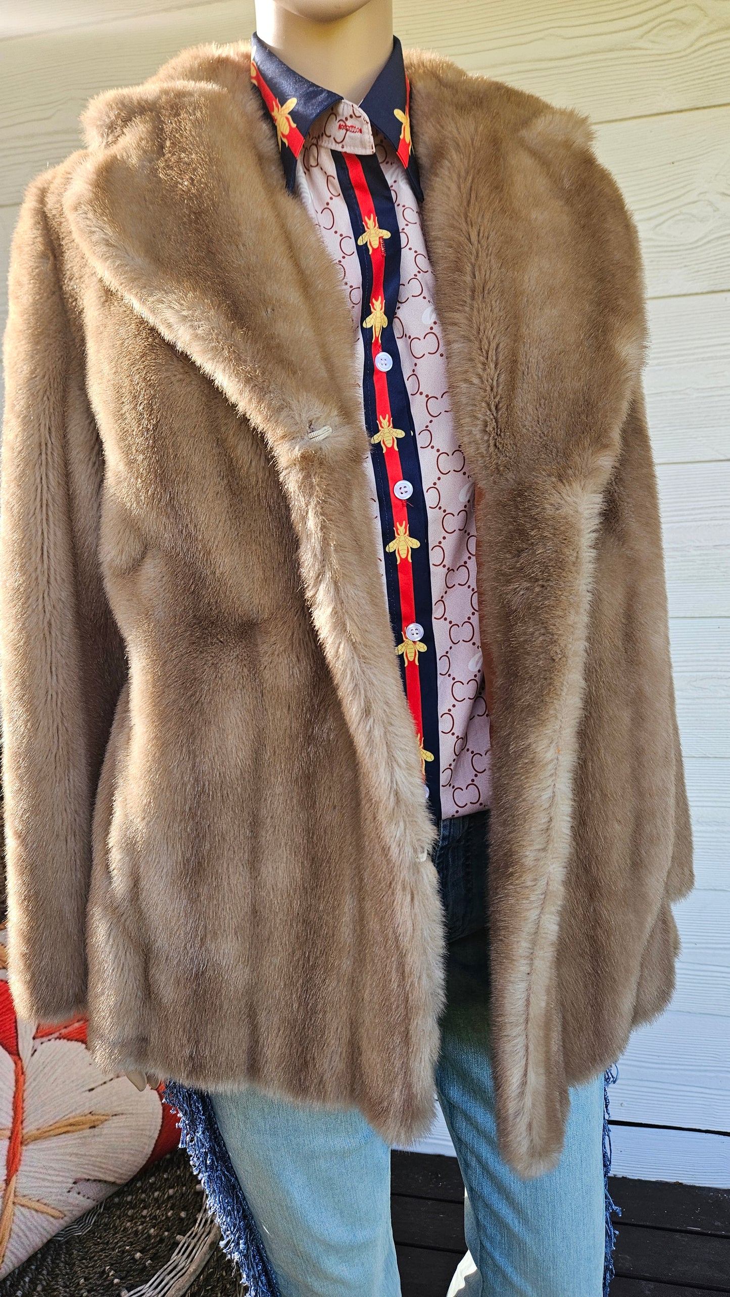 Vintage Faux Fur coat