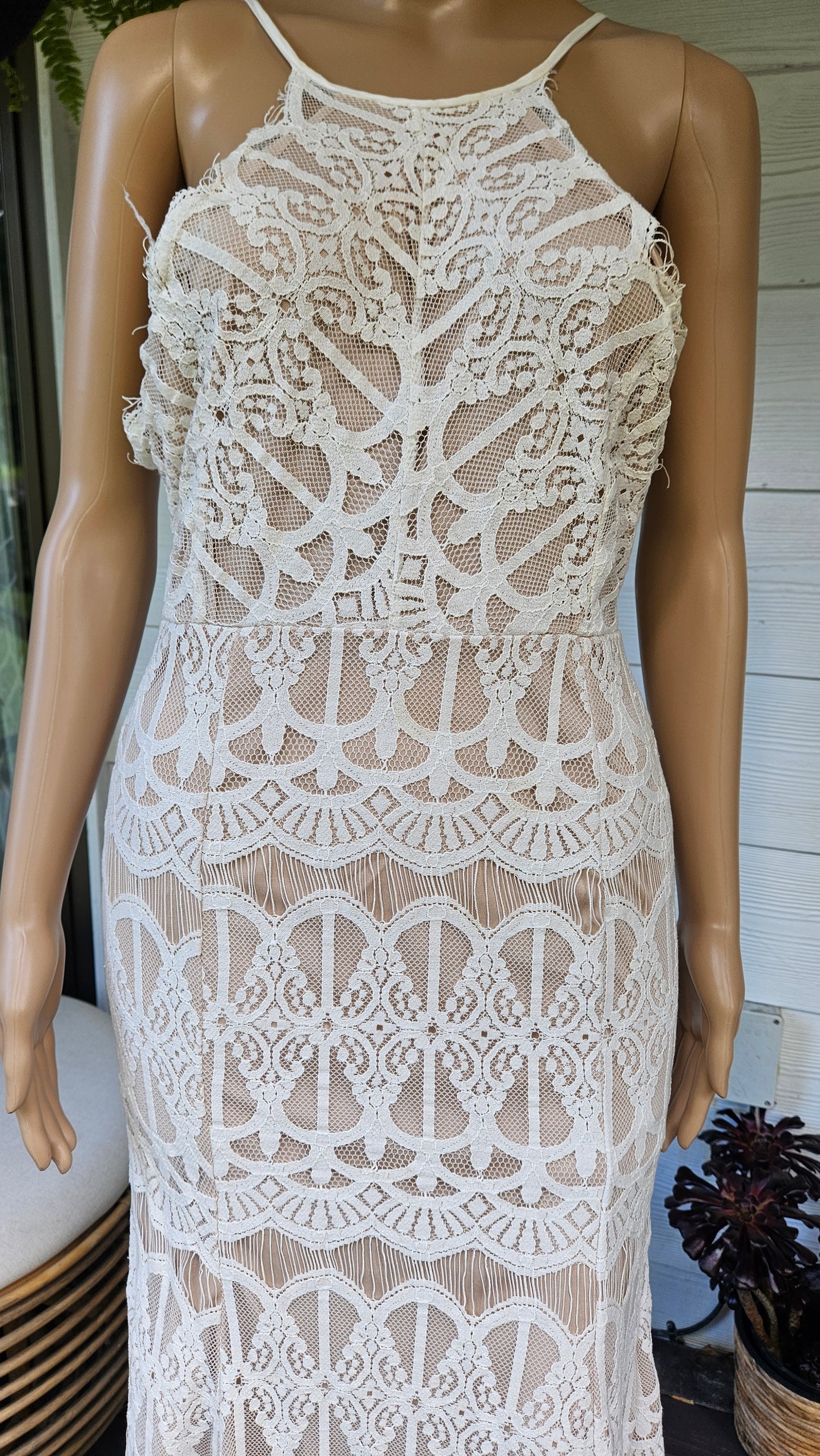 Romantic Lace Dress Size L