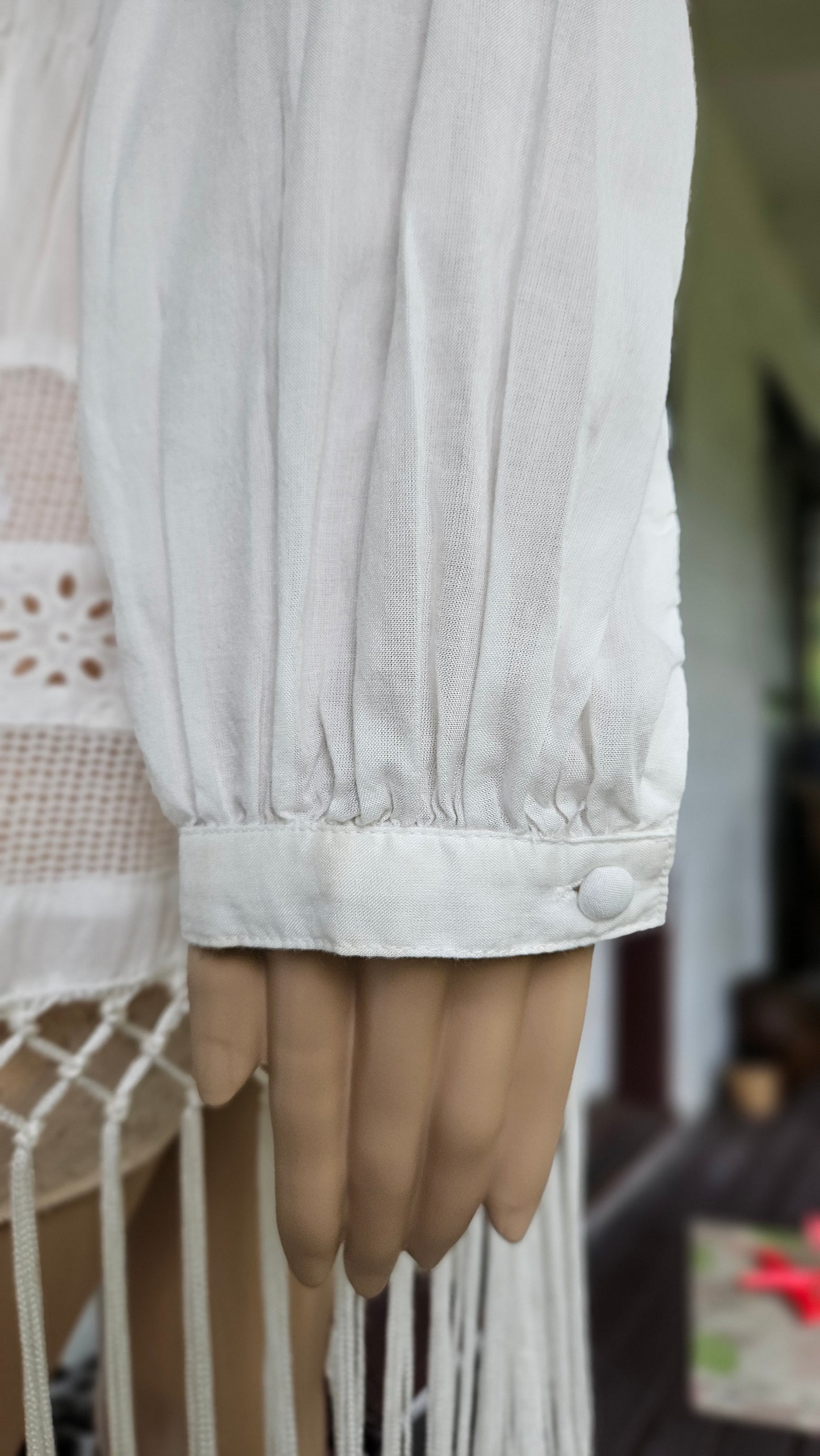 Lovely Bohemian Shirt  Women's Blouse. Used pre-loved Top