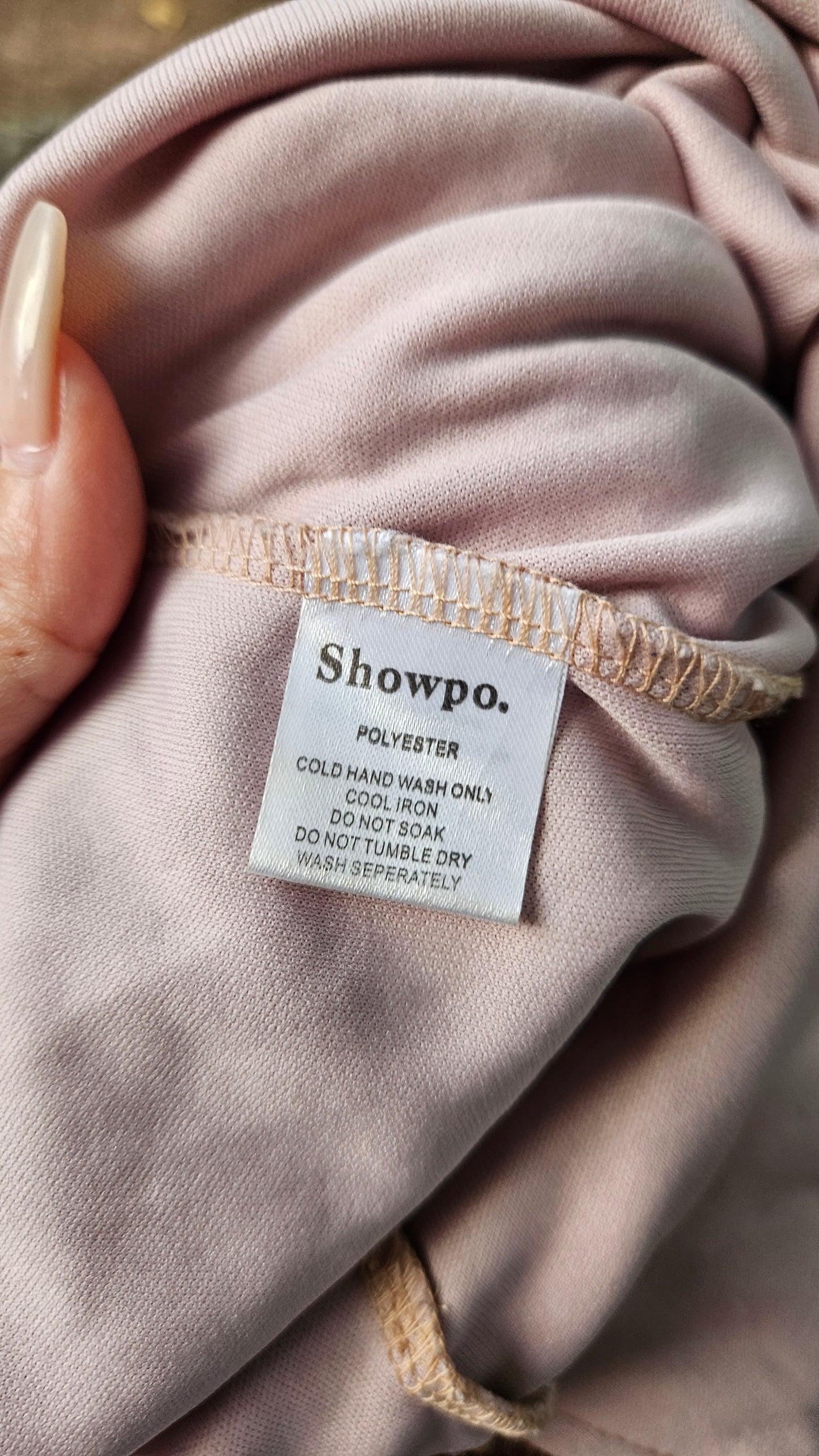 Lovely pink Sequin dress Sequined Gown Second Hand dress - Evening Dress.