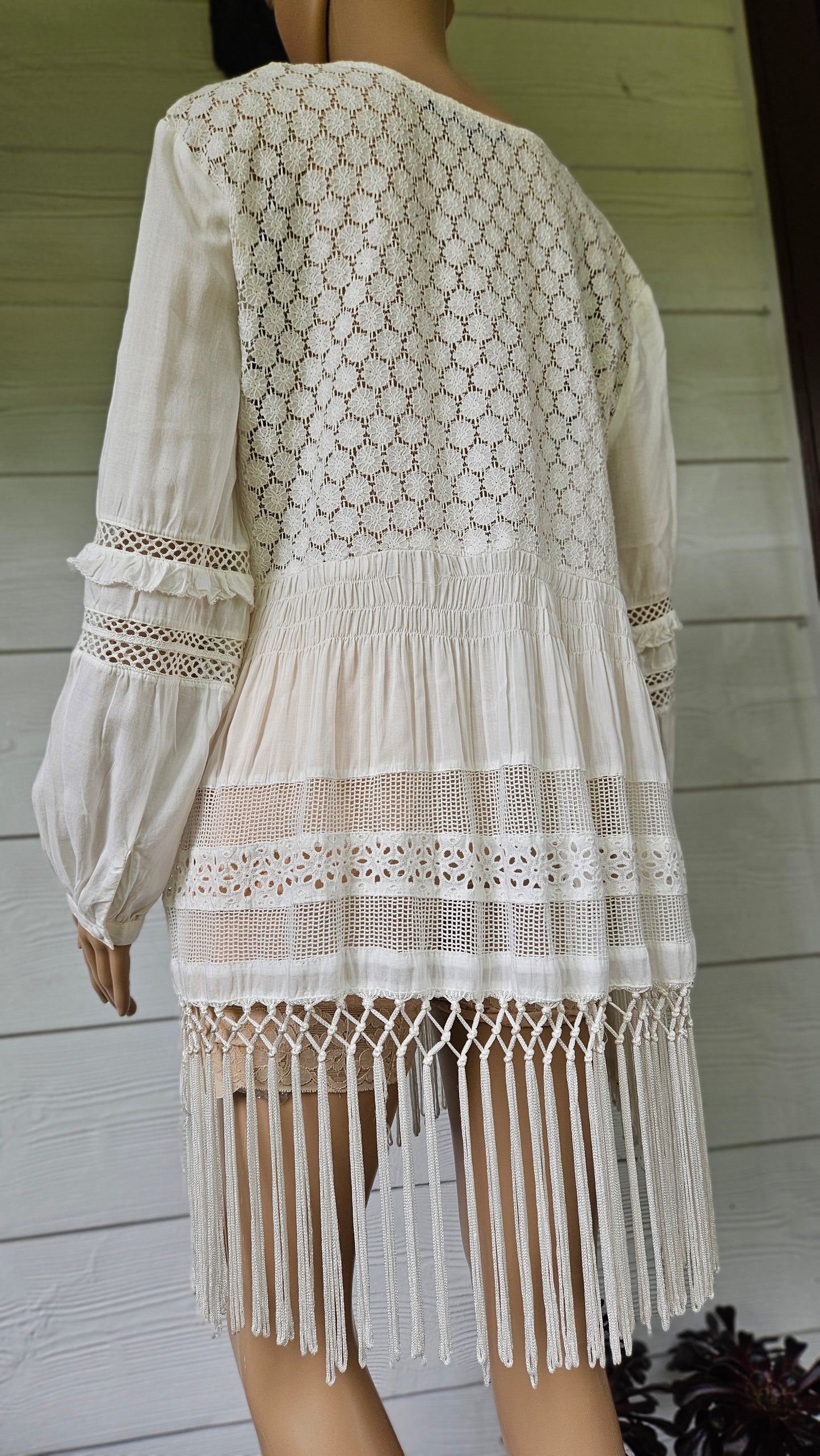 Lovely Bohemian Shirt  Women's Blouse. Used pre-loved Top