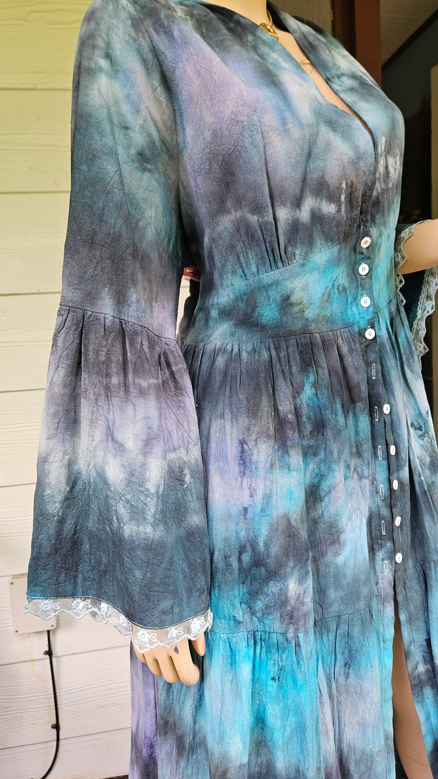 Curvy Bohemian Dress plus size- Plus Size Dress Gibsy style