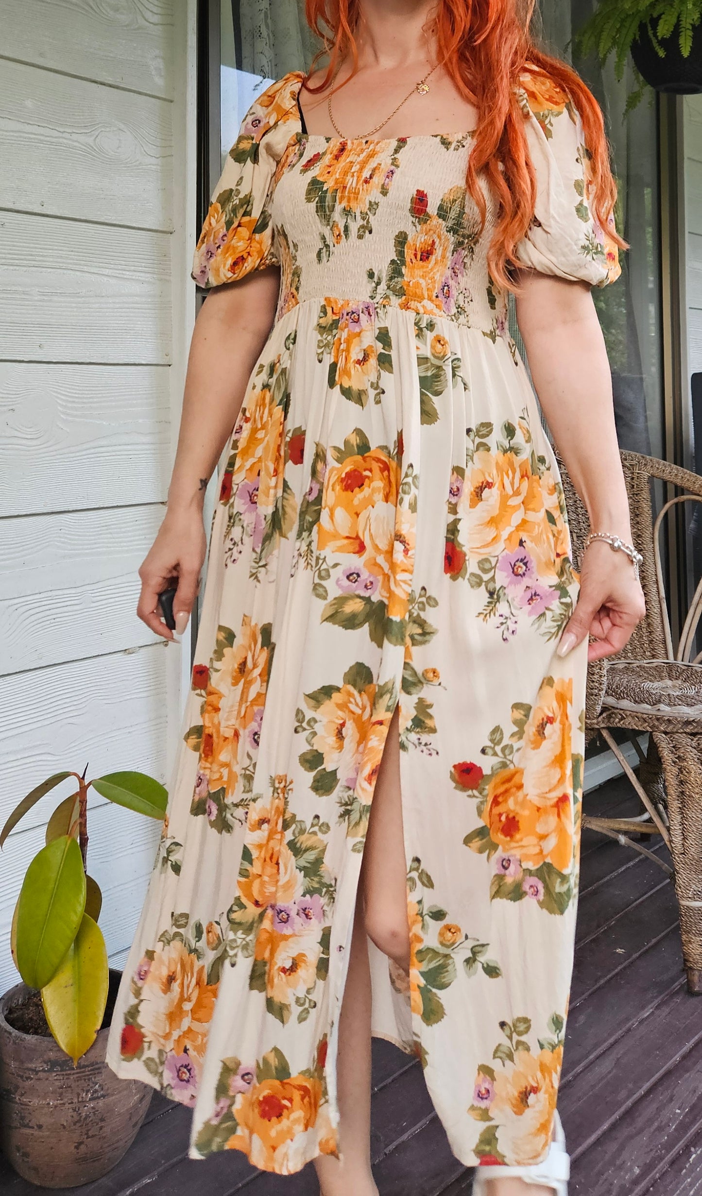 Lovely floral dress by paper heart size 10