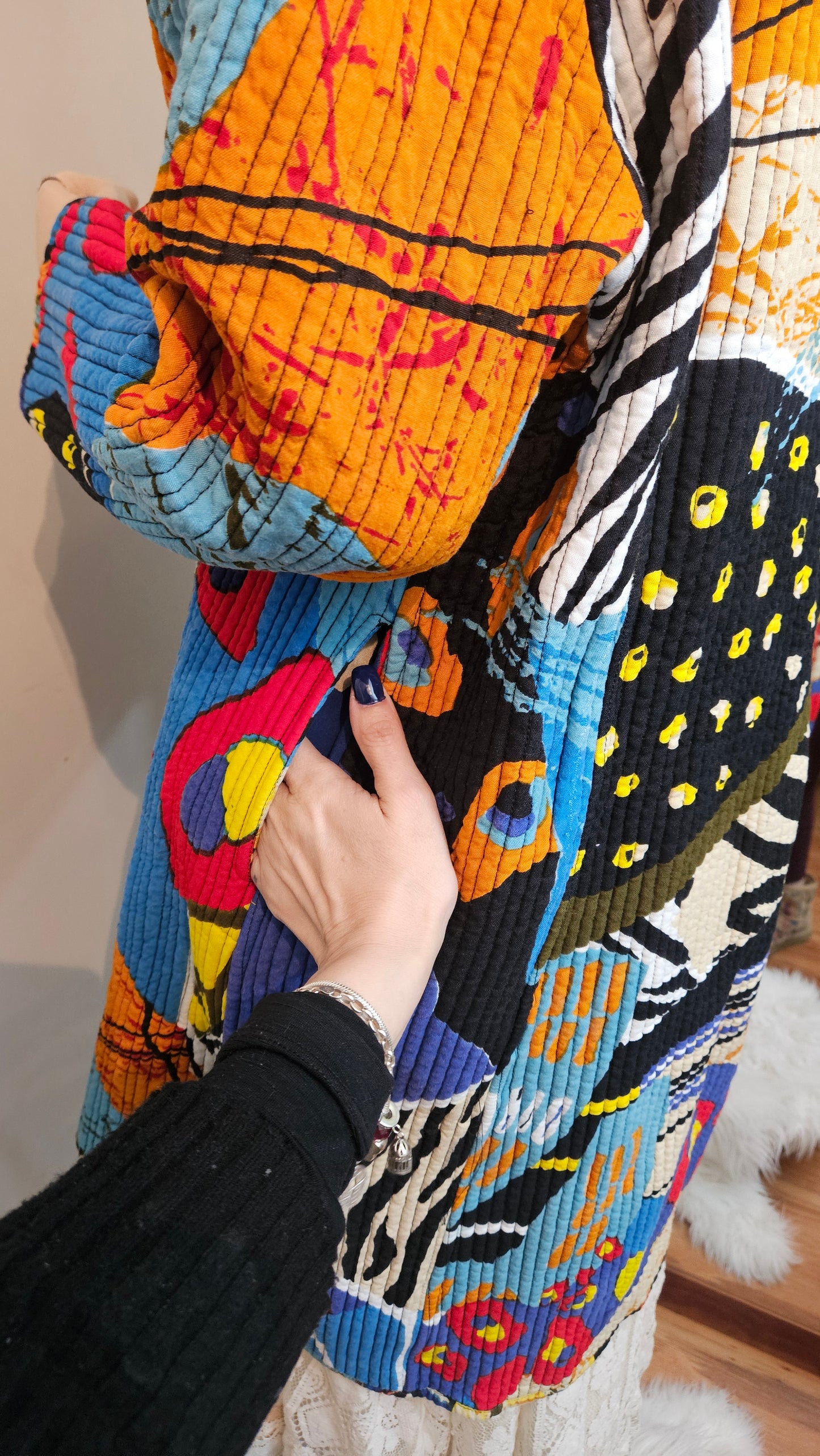 QUILTED ZANZIBAR COAT
