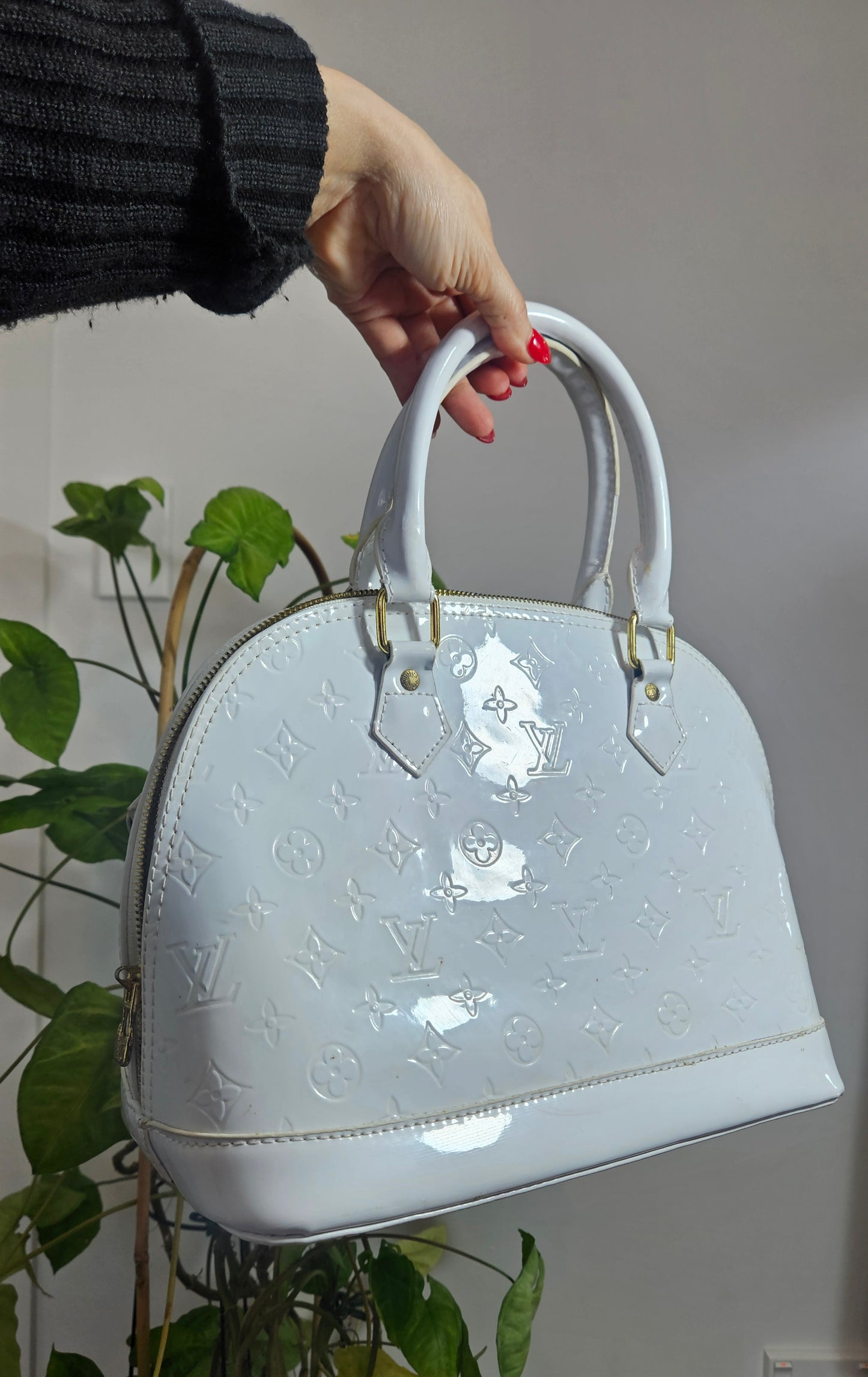 Lovely Vintage Hand bag Louis V. Inspired Handbag - LV style Bag