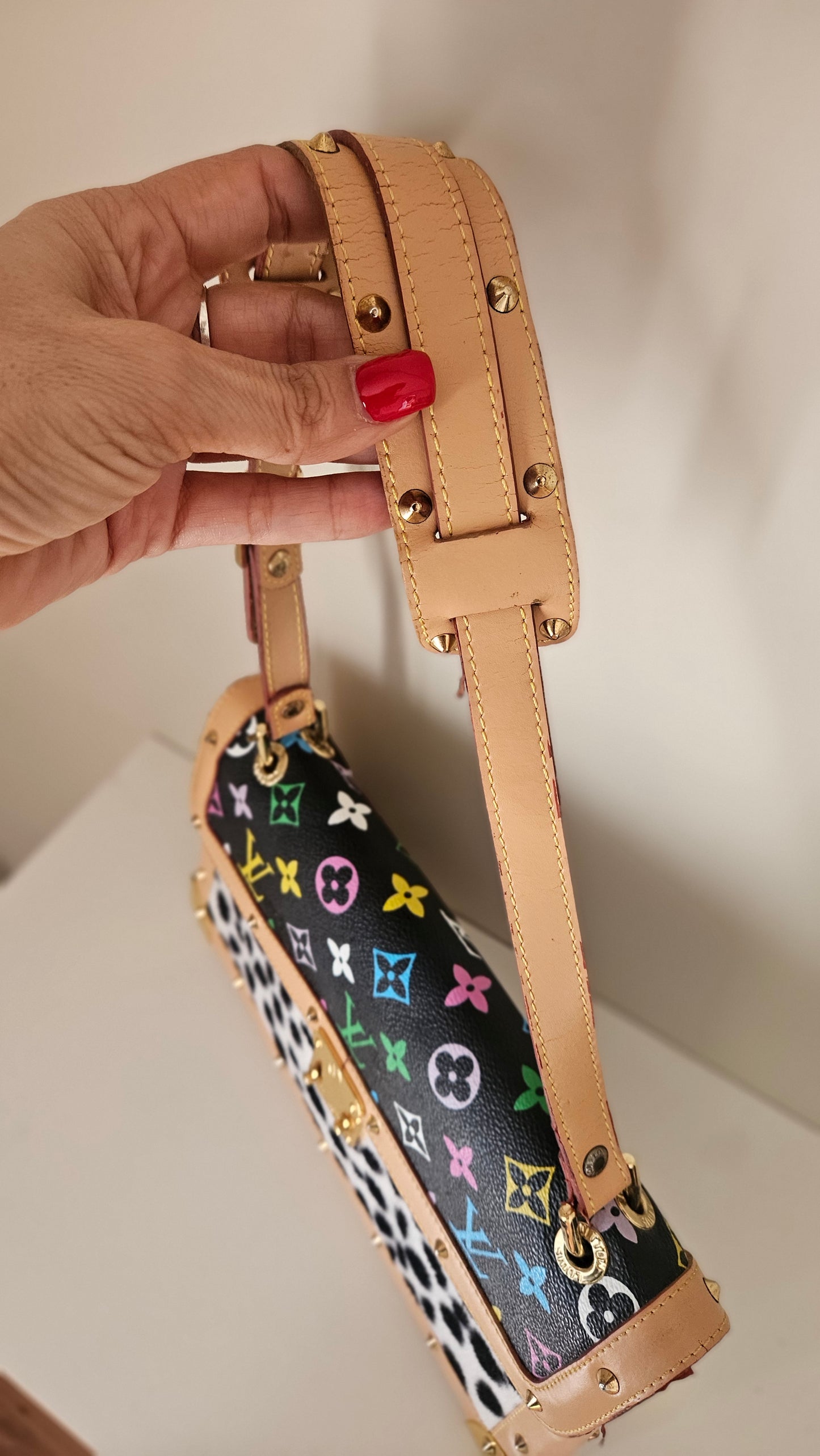 Lovely Vintage Hand bag Louis V. Inspired Handbag - LV style Bag