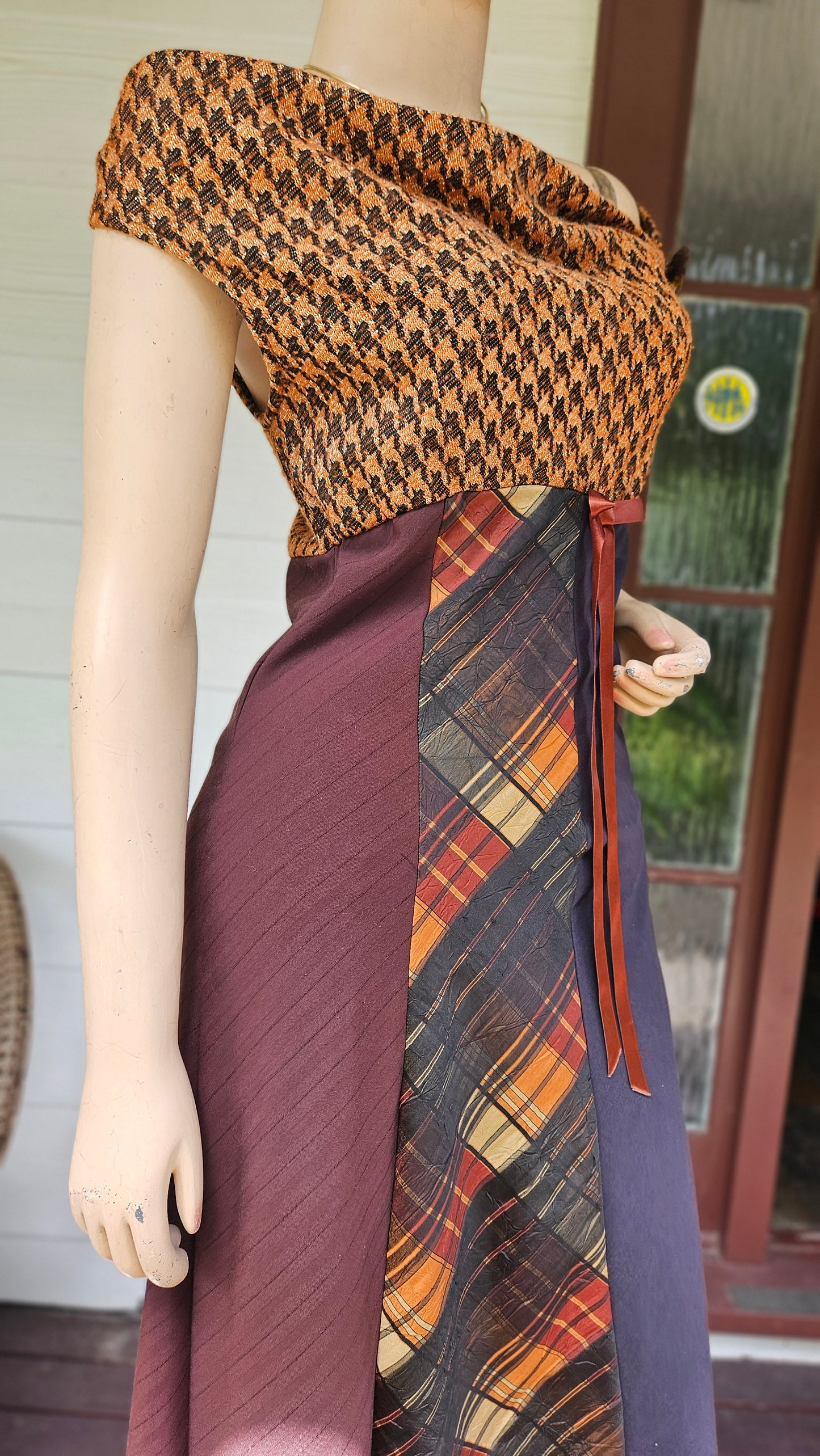 Vintage Dress made in NZ. Size 8