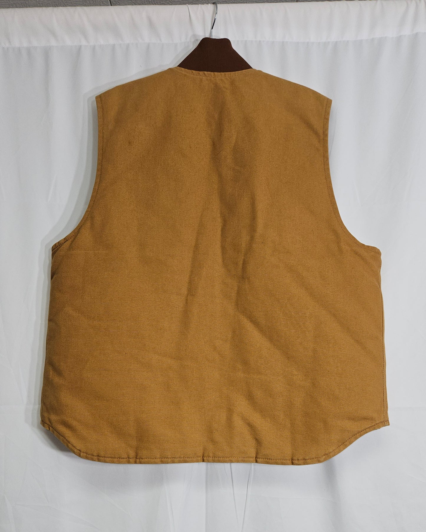 Carhartt Arctic Vest Arctic Quilt Lined V01 BRN Brown Men’s Size L. Second hand find!