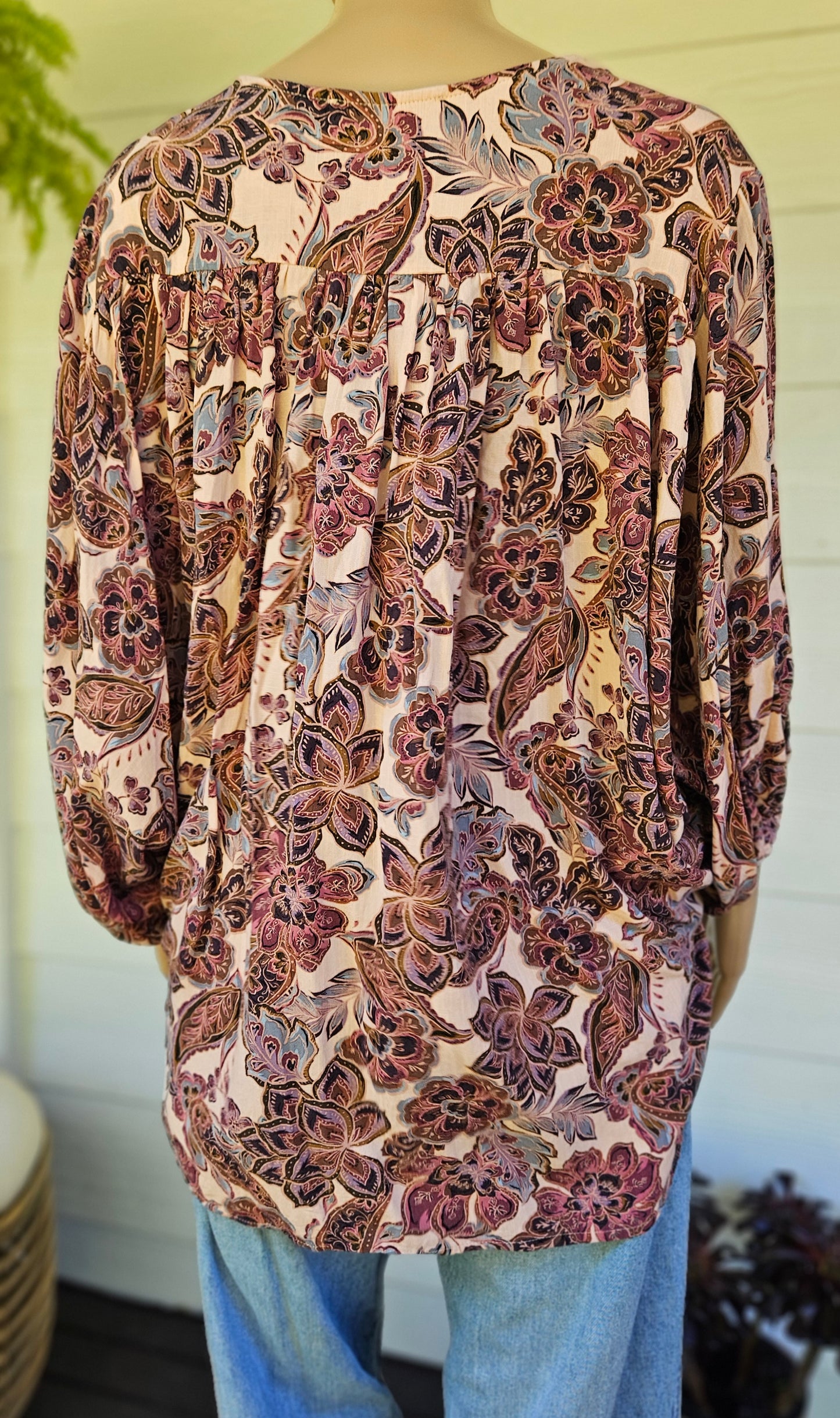 Wrap style Blouse - Top